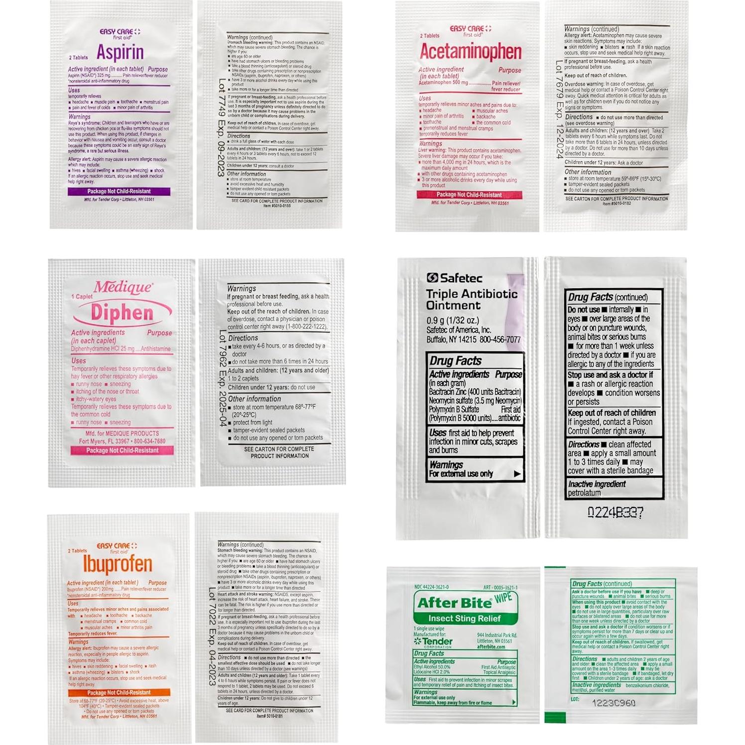 Kit de Primeros Auxilios Adventure Medical Kits - Senderismo - Para 2 Personas - Incluye Almohadilla de Trauma y Guía