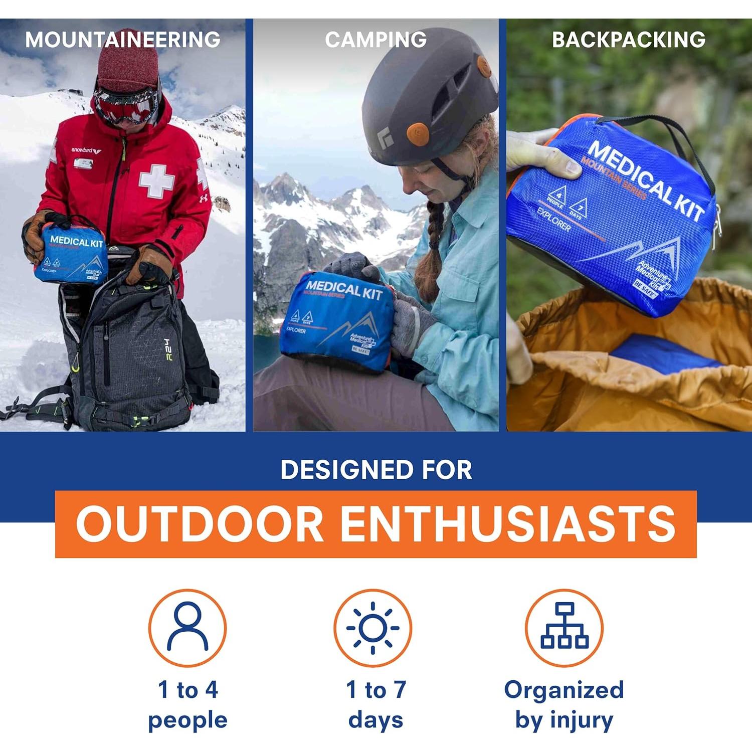 Kit de Primeros Auxilios Adventure Medical Kits - 4 Personas 7 Días
