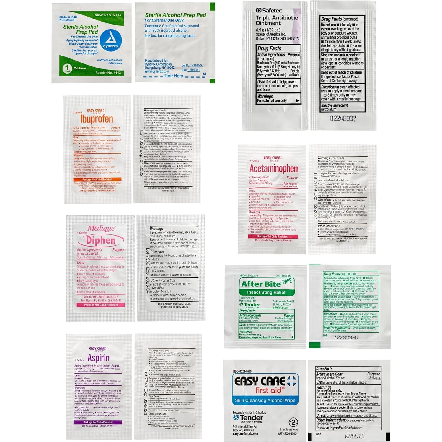 Kit de Primeros Auxilios Adventure Medical Kits Sportsman 100 - 2 Personas 4 Días