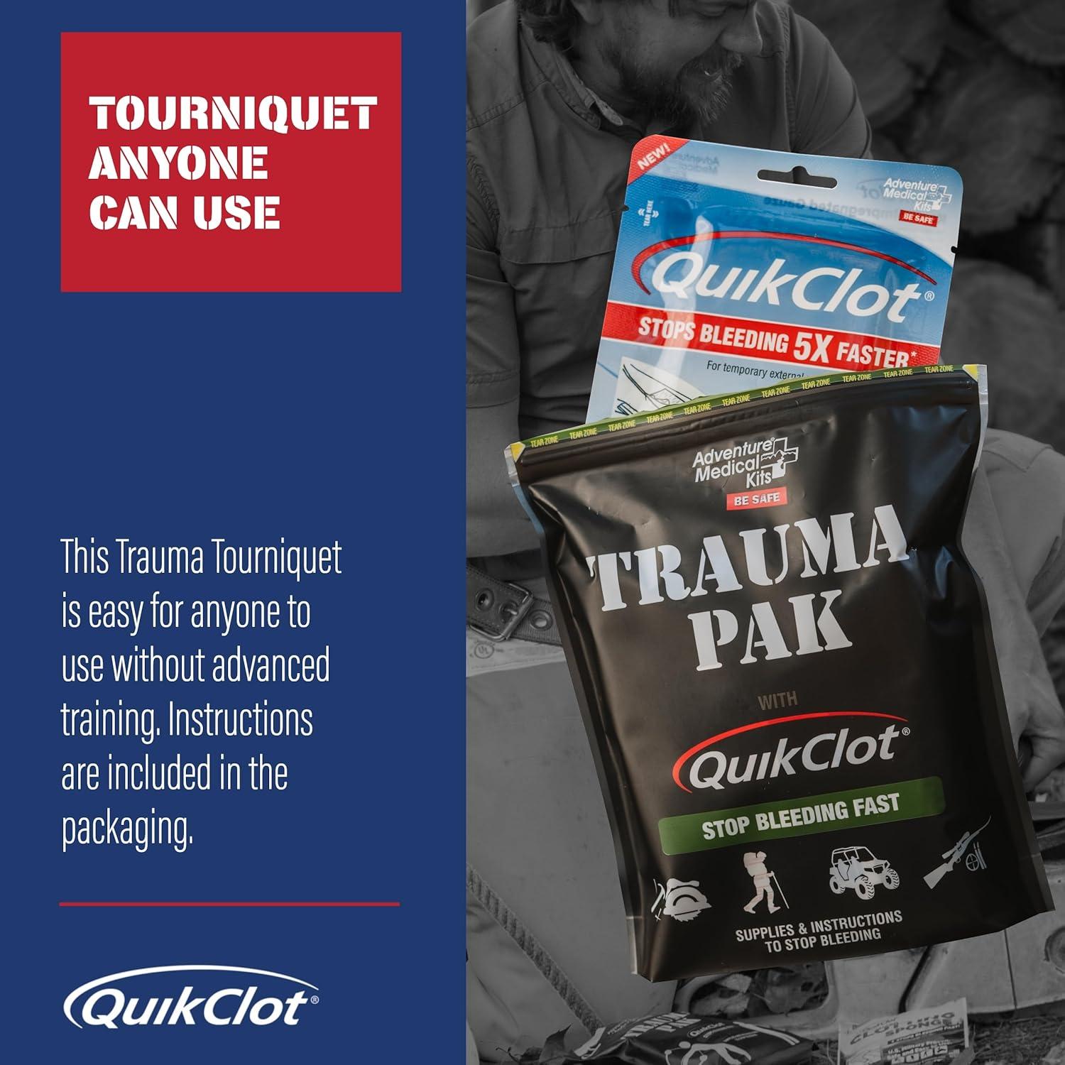 Kit de Primeros Auxilios Adventure Medical Trauma Pak QuikClot