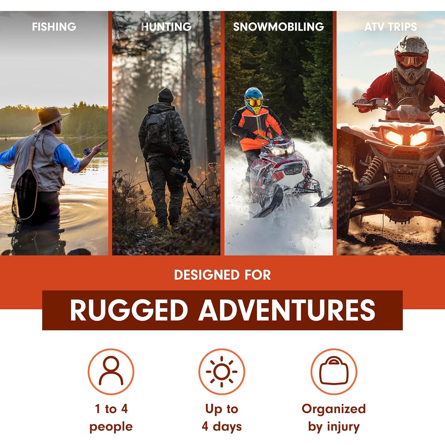 Kit de Primeros Auxilios Adventure Medical Kits Sportsman 300 - Para 6 Personas