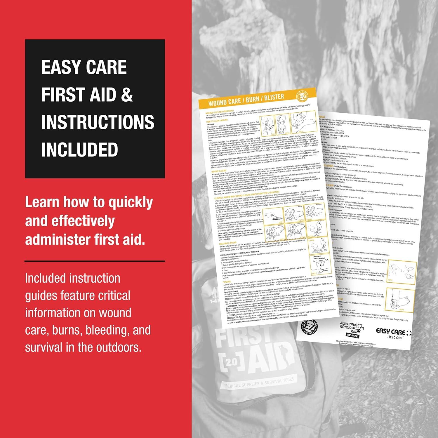 Kit de Primeros Auxilios Adventure Medical Kits 2.0 - 21.6x15.2cm