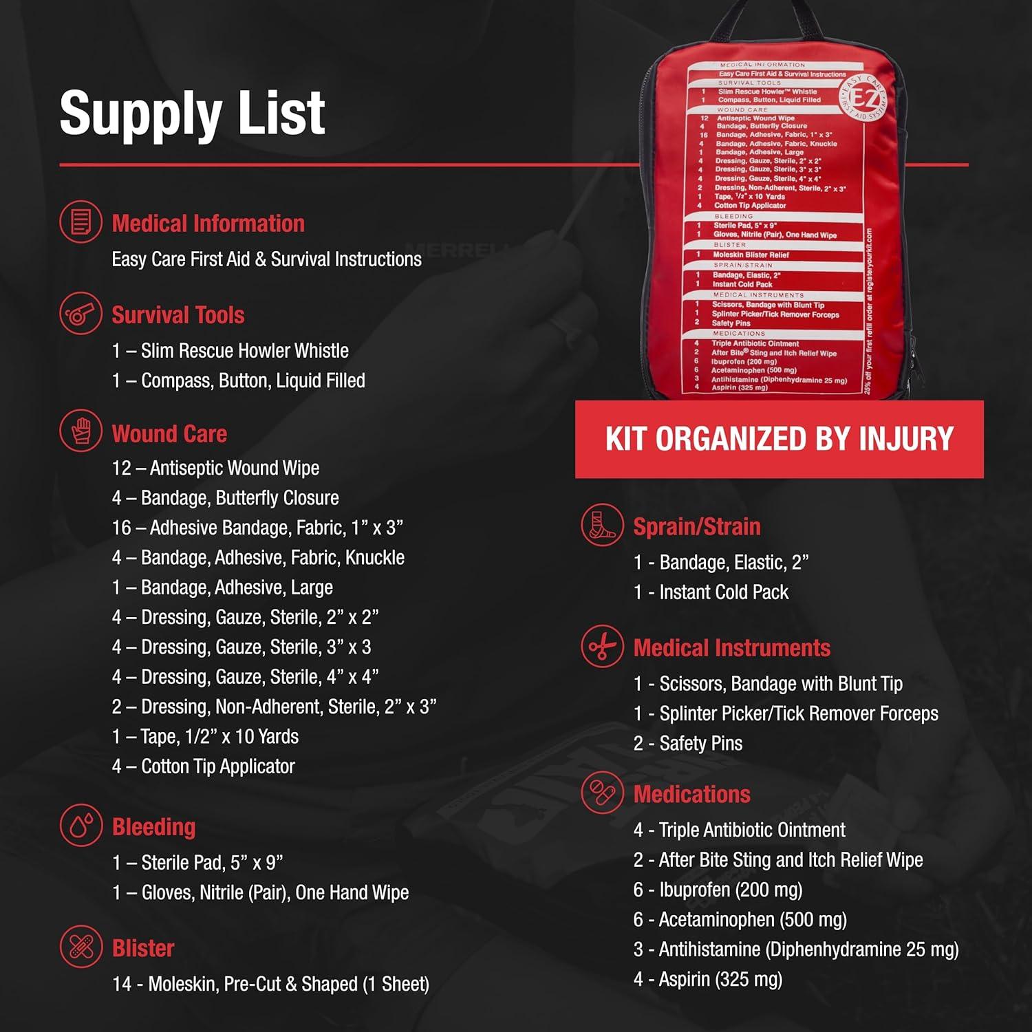 Kit de Primeros Auxilios Adventure Medical Kits 2.0 - 21.6x15.2cm