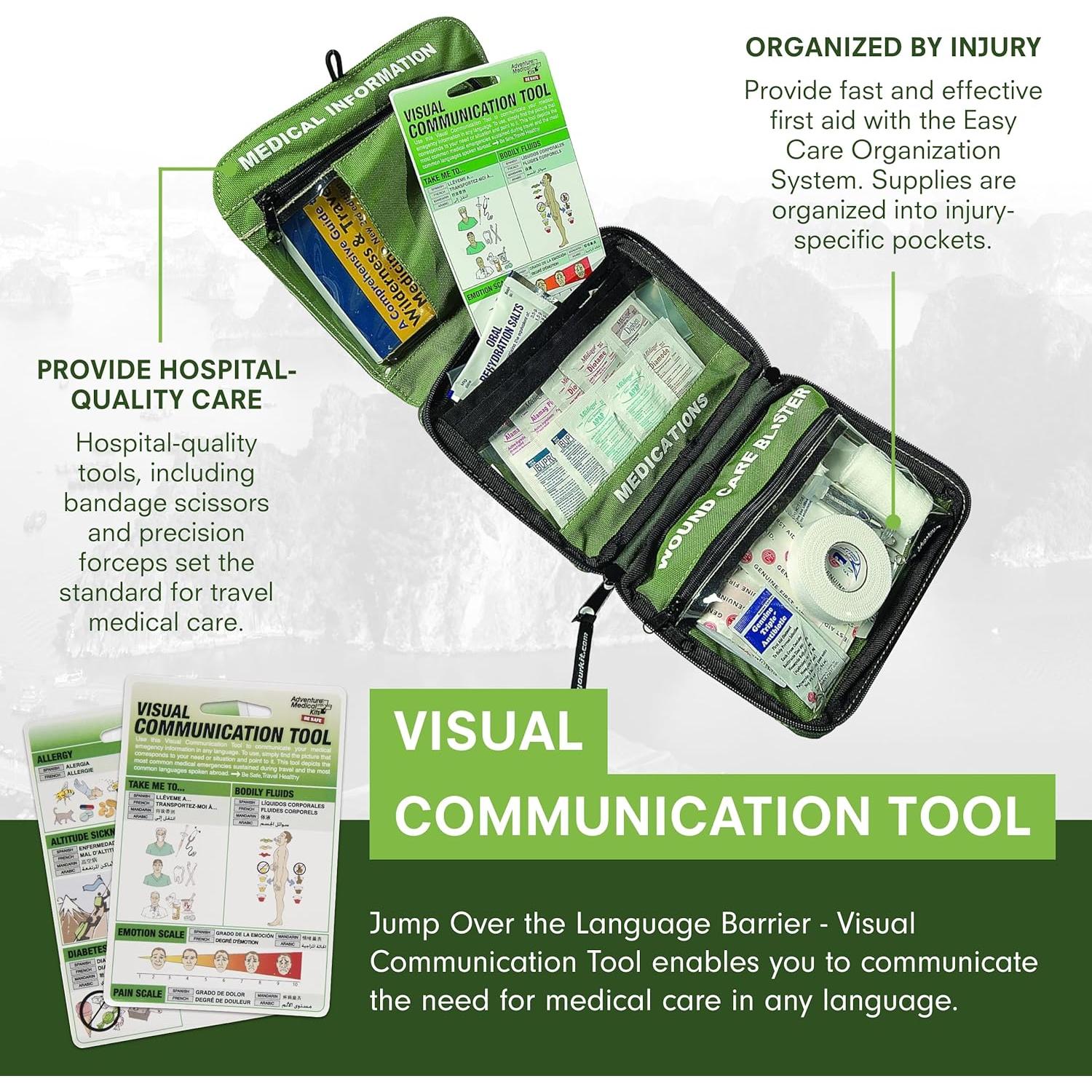 Kit de Primeros Auxilios de Viaje Adventure Medical Kits 0.43 kg