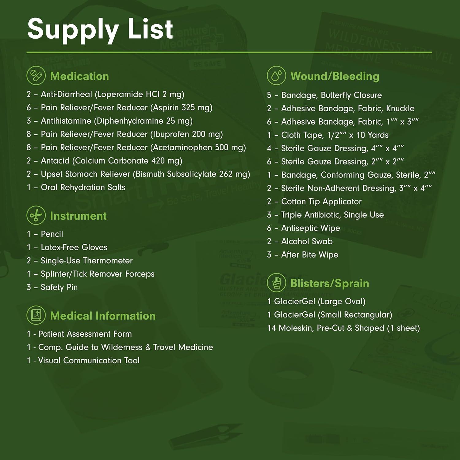 Kit de Primeros Auxilios de Viaje Adventure Medical Kits 0.43 kg