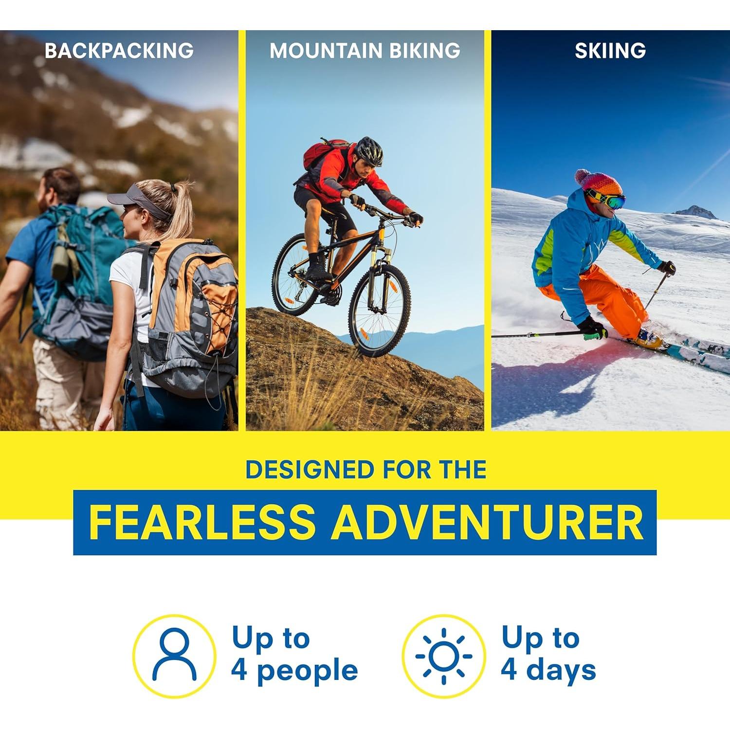 Kit Médico Ultraligero Adventure Medical Kits - 4 Personas, 4 Días