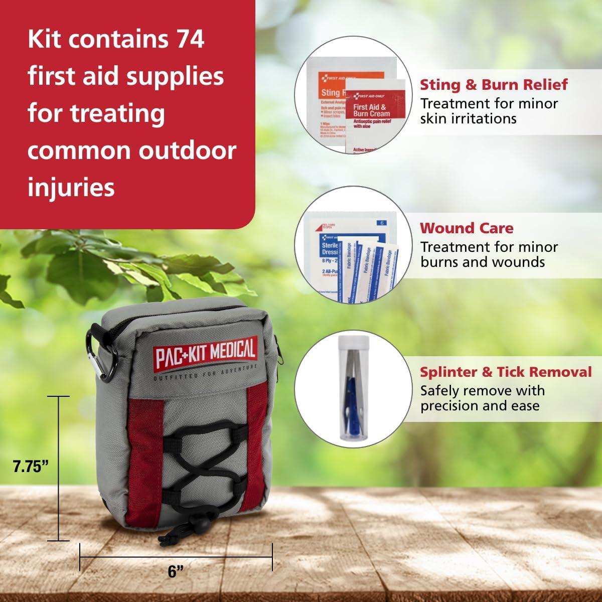 Kit de Primeros Auxilios Pac-Kit Trailblazer 2 - 74 Piezas