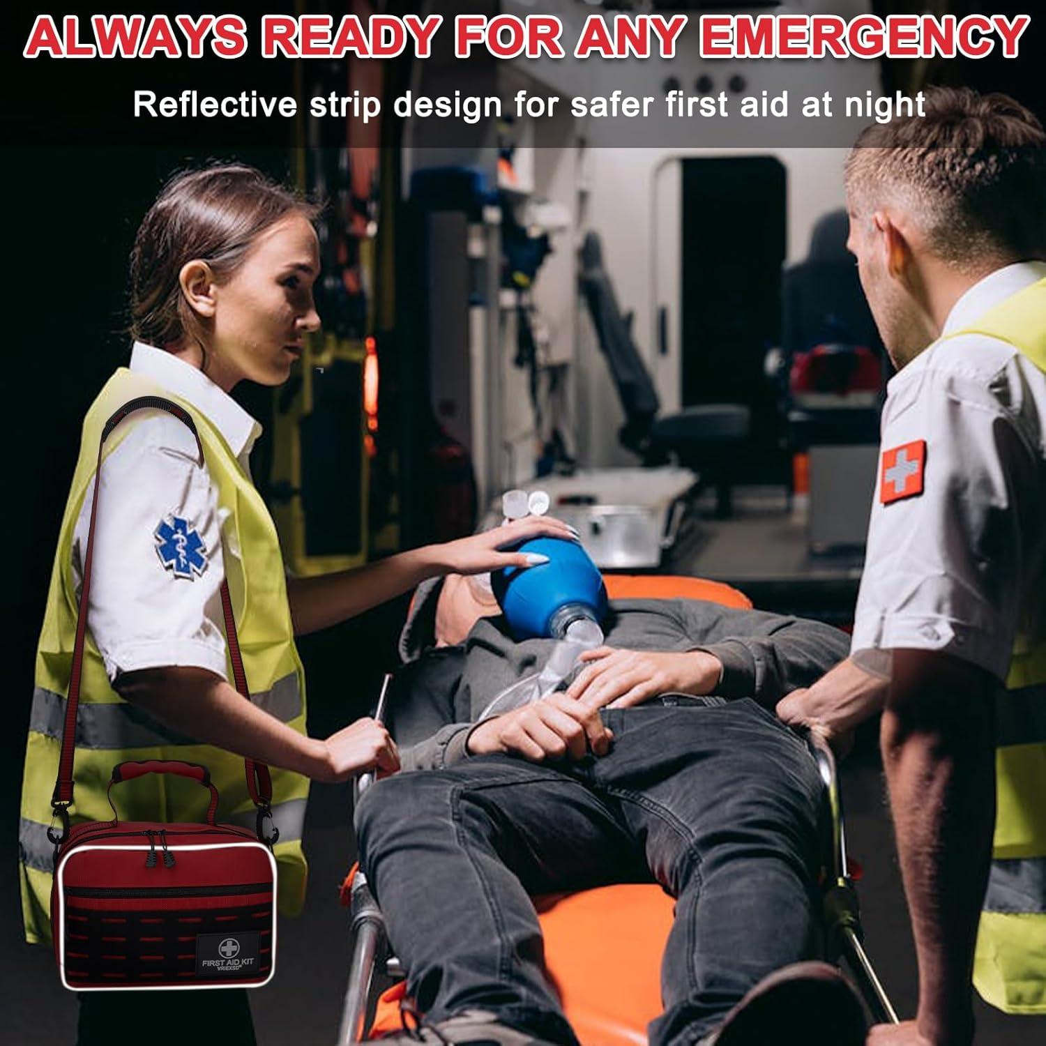 Kit de Primeros Auxilios Grande Vriexsd 450 Piezas para Emergencias