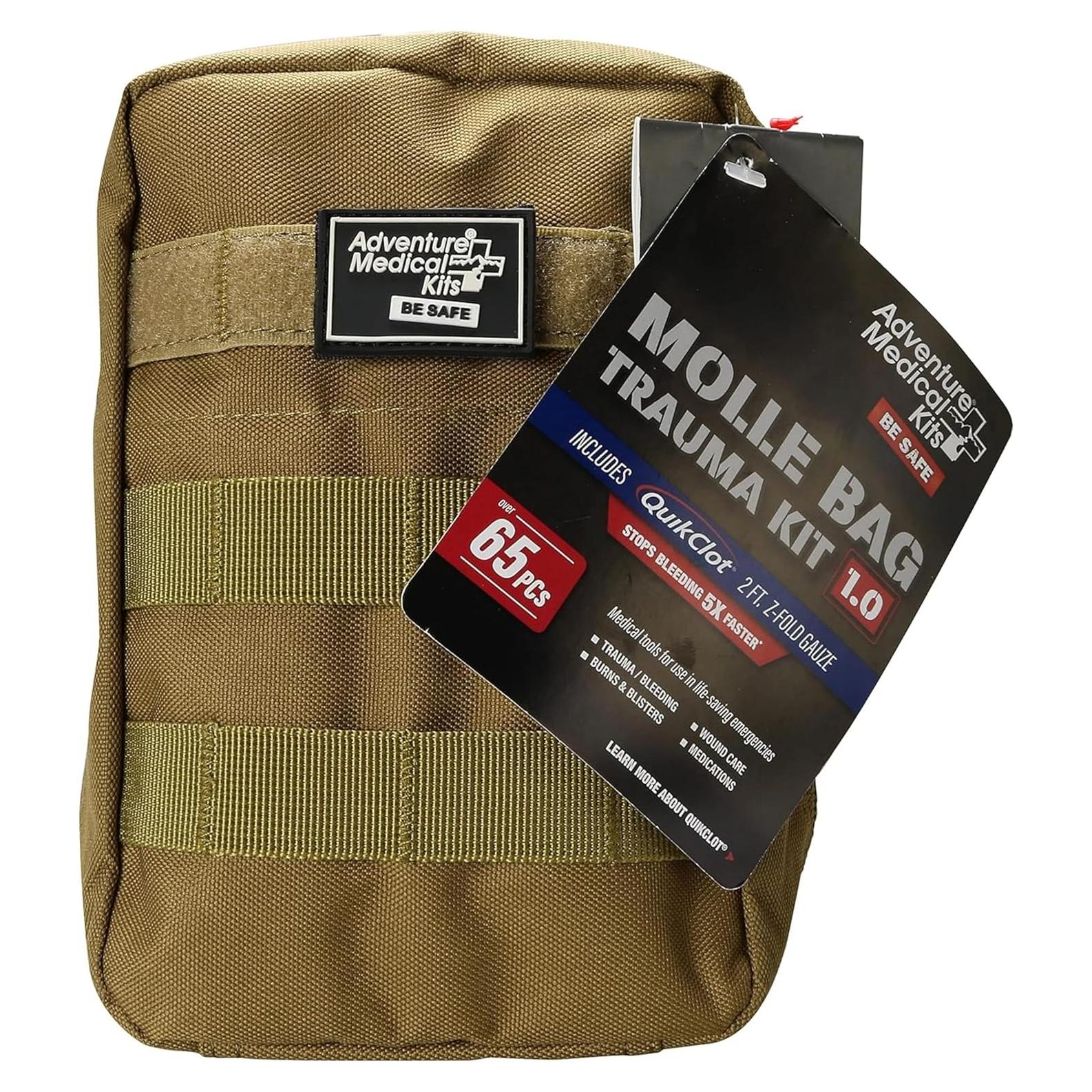 Kit de Trauma Adventure Medical 1.0 Caqui - Gasa Hemostática