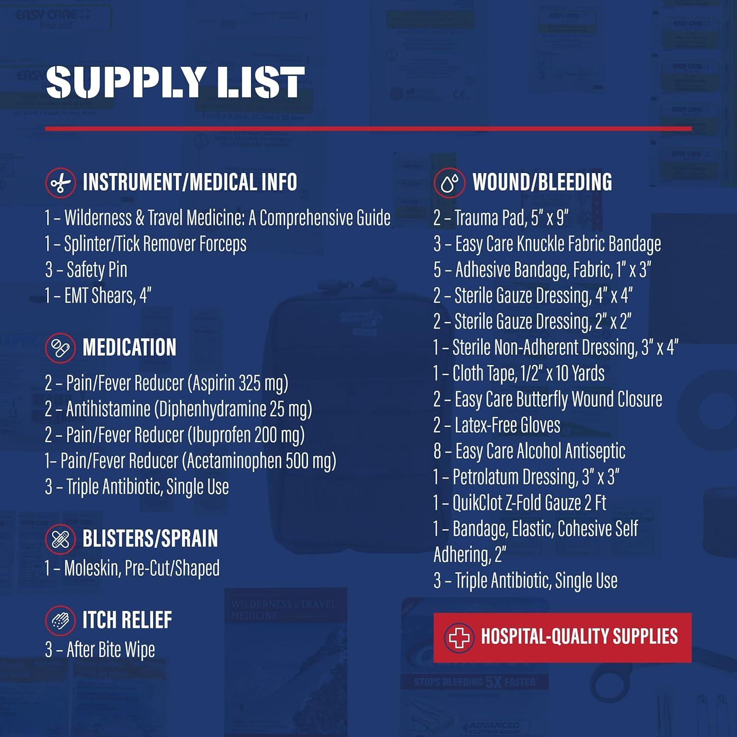 Kit de Trauma Adventure Medical 1.0 Caqui - Gasa Hemostática