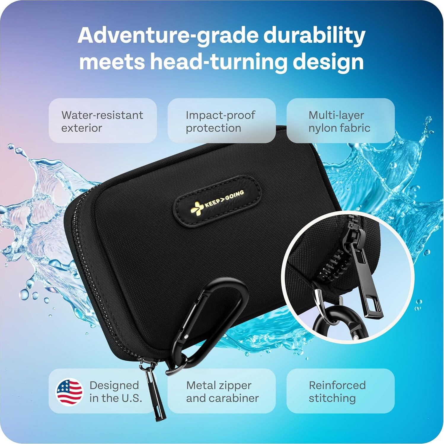 Kit de Primeros Auxilios KeepGoing para Coche y Viajes - 290g