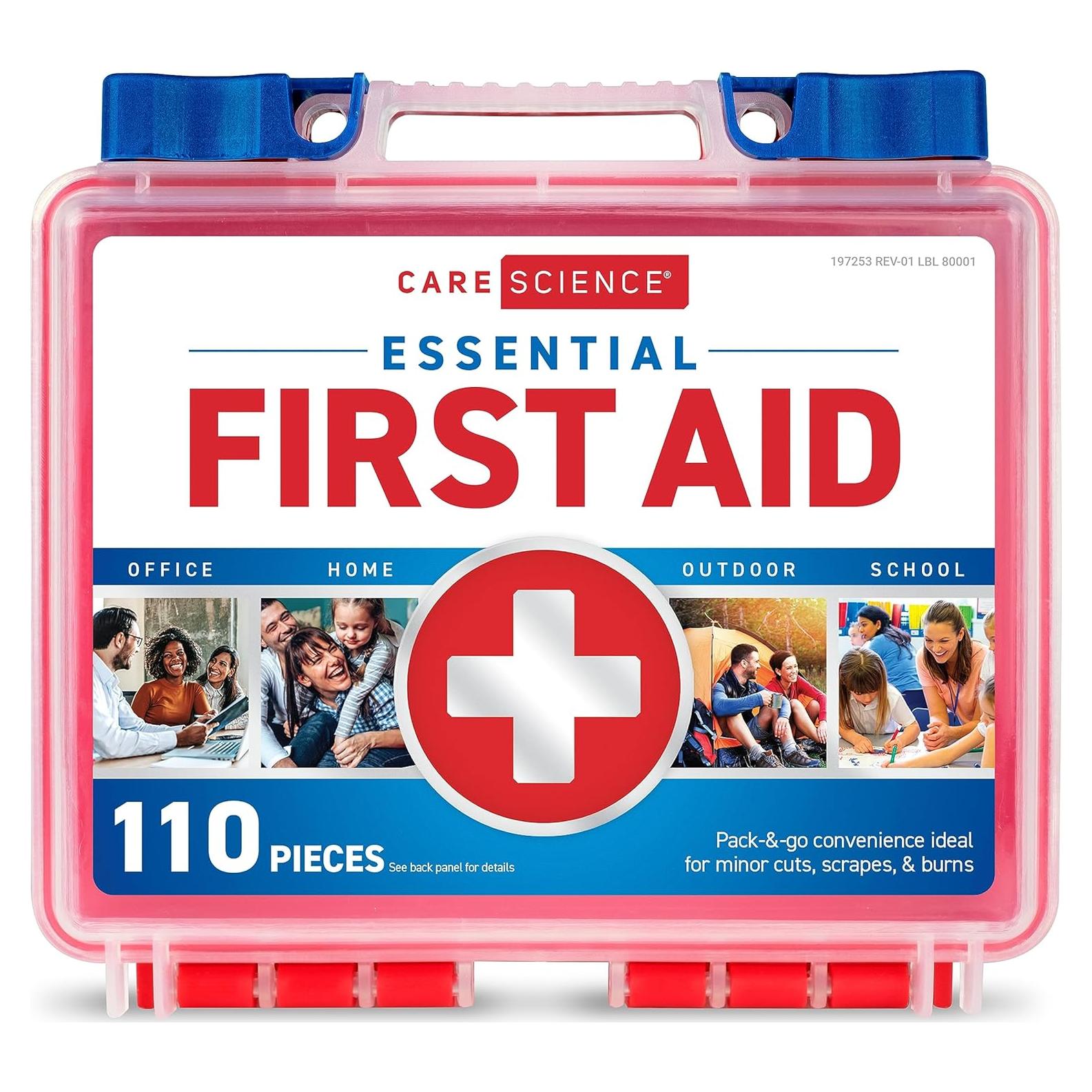 Kit de Primeros Auxilios Care Science 110 Piezas Profesional