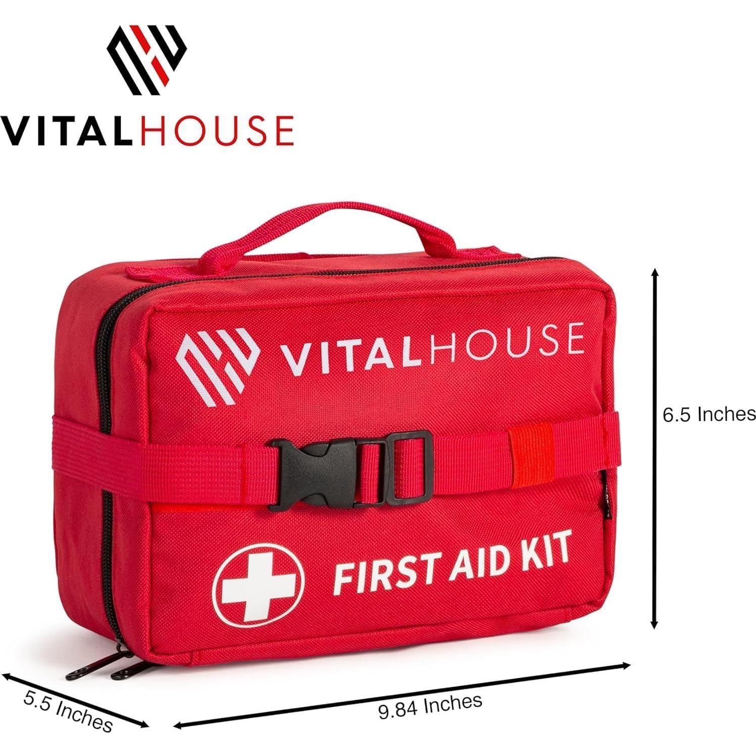 Kit de Primeros Auxilios Vital House 326 Piezas Impermeable