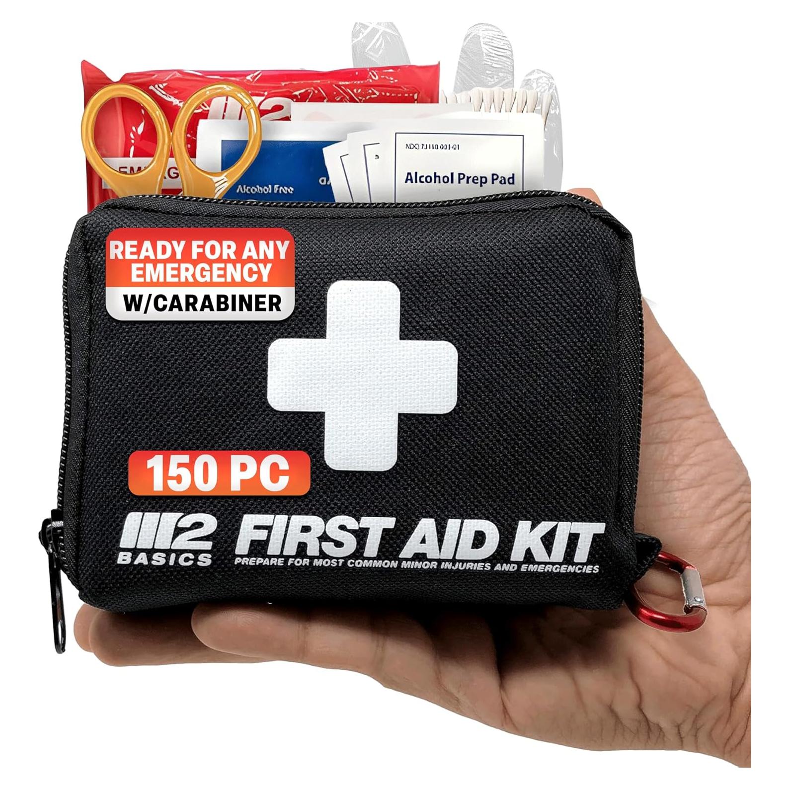 Kit de Primeros Auxilios M2 BASICS 150 Piezas Compacto