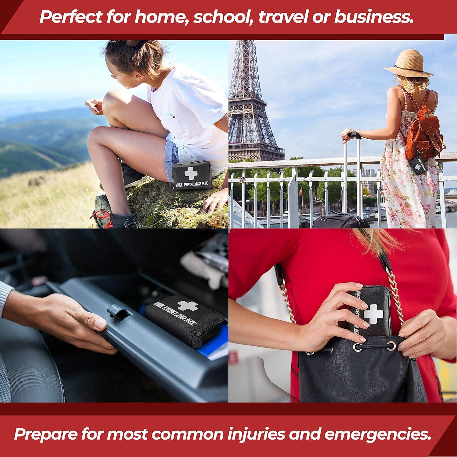 Kit de Primeros Auxilios M2 BASICS 150 Piezas Compacto