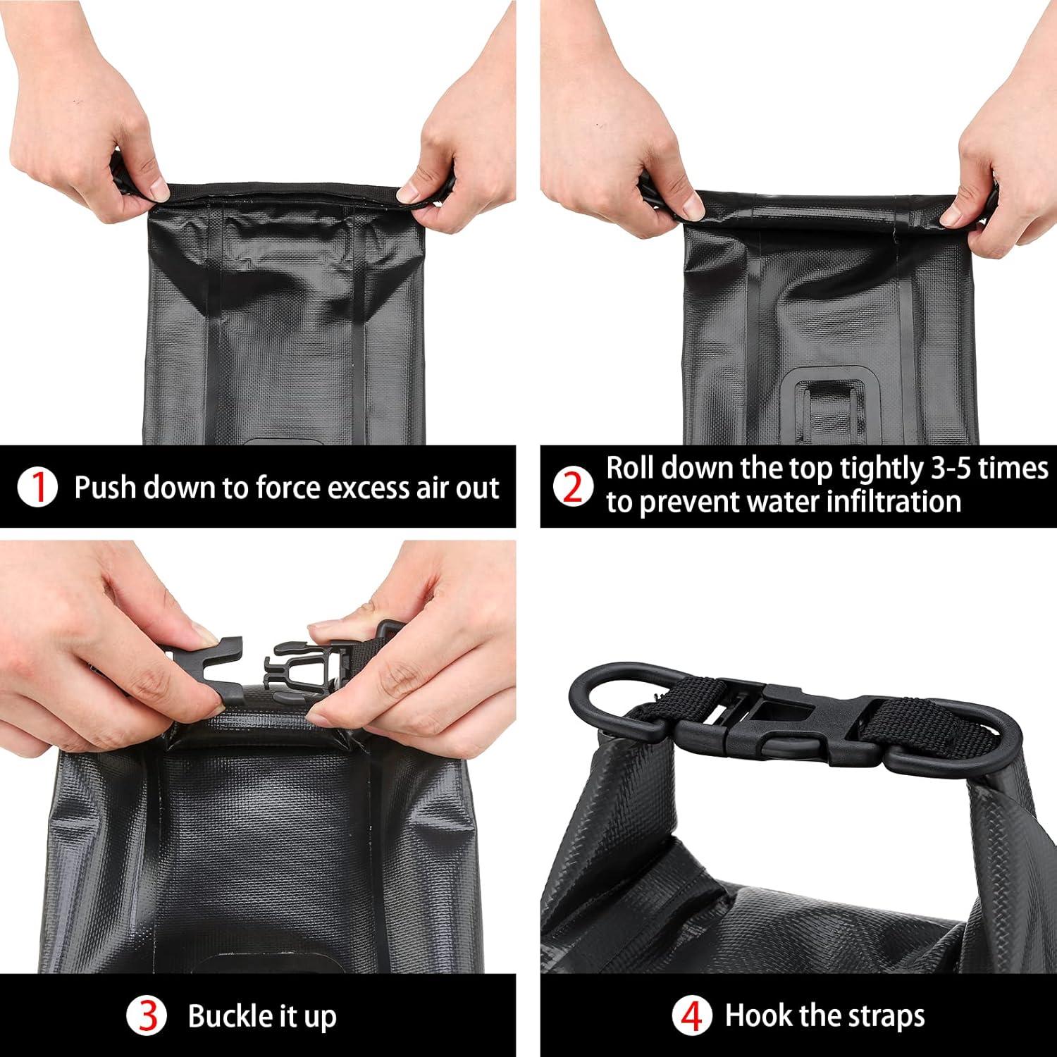 Kit de Primeros Auxilios Impermeable WELL-STRONG 26cm Negro