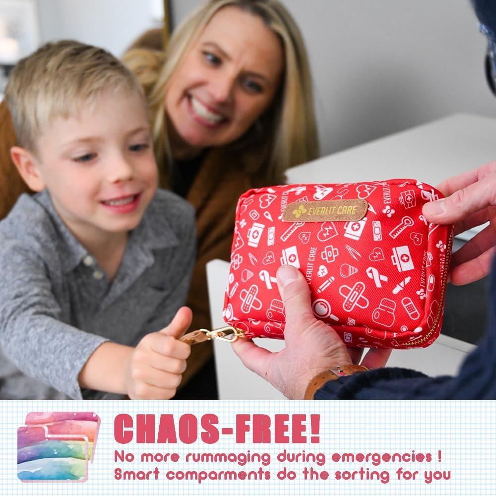 Kit de Primeros Auxilios EVERLIT 200 Piezas para Niños