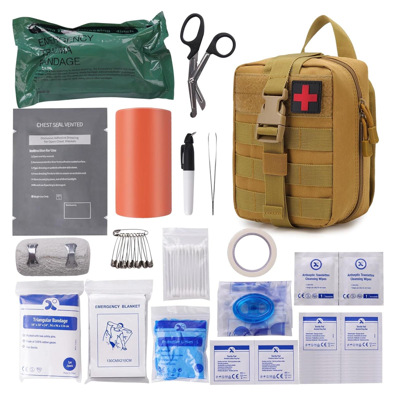 Kit de Primeros Auxilios IFAK Greetmed para Emergencias 0.62 kg