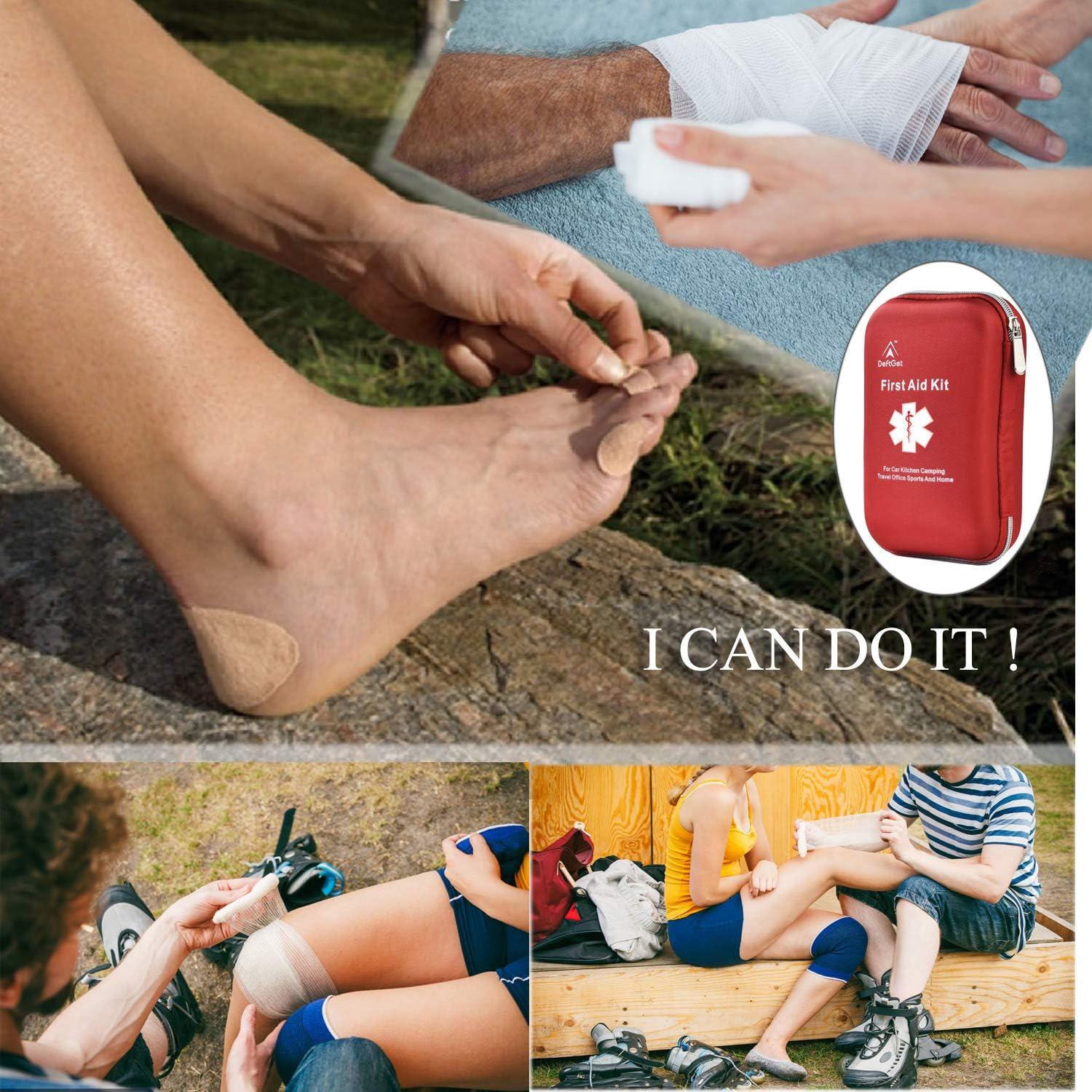 Kit de Primeros Auxilios Deftget 163 Piezas Impermeable