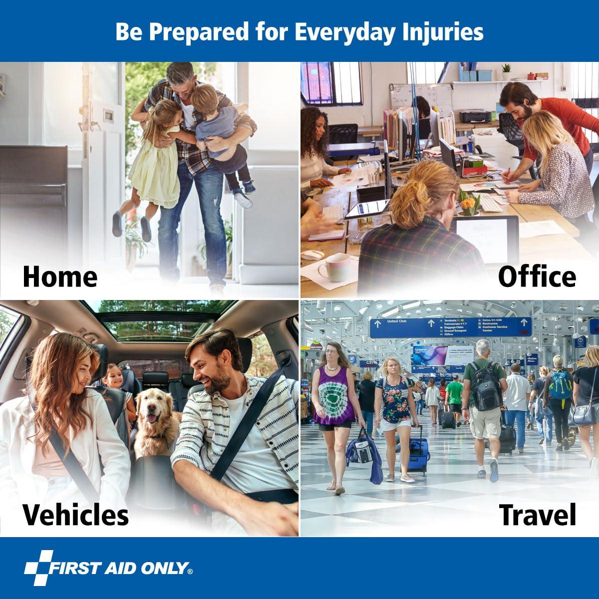 Kit de Primeros Auxilios Pac-Kit 91249, 105 Piezas para Hogar y Viajes