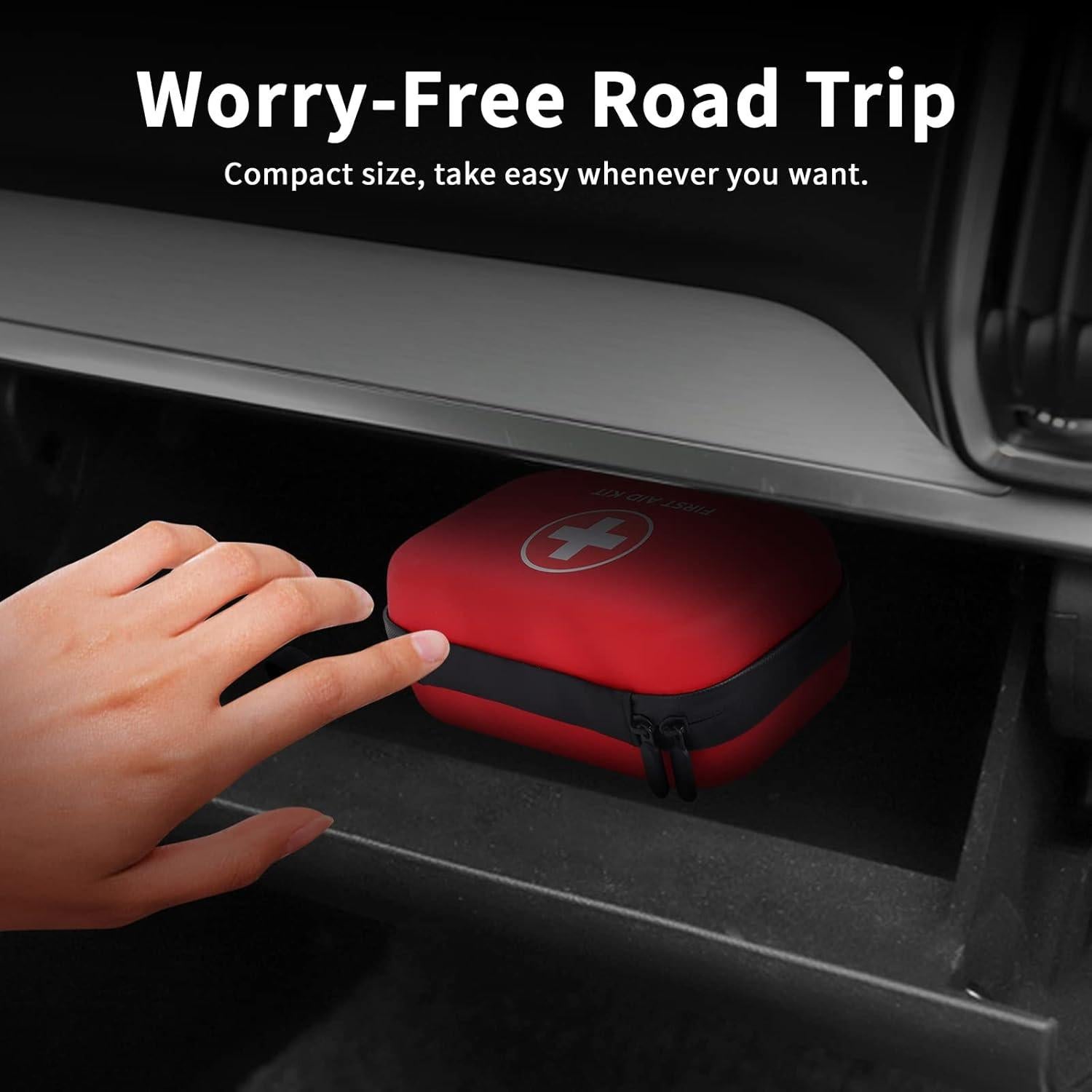 Kit de Primeros Auxilios Pumier Compacto Impermeable 263 Piezas