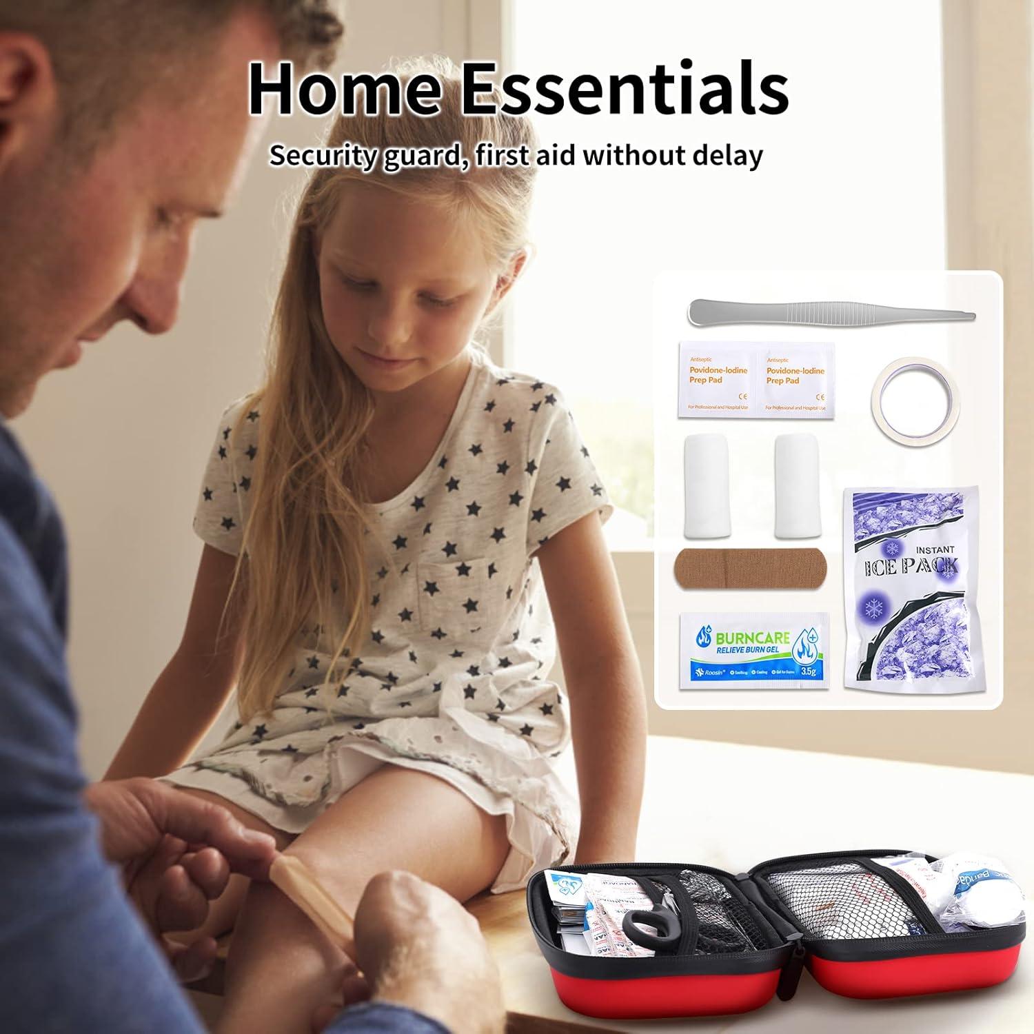 Kit de Primeros Auxilios Pumier Compacto Impermeable 263 Piezas