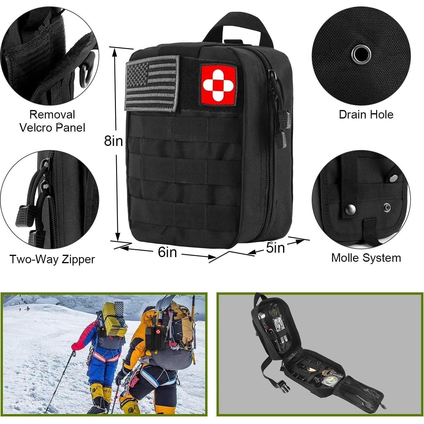 Kit de Supervivencia 32 en 1 Verifygear con Mochila Táctica