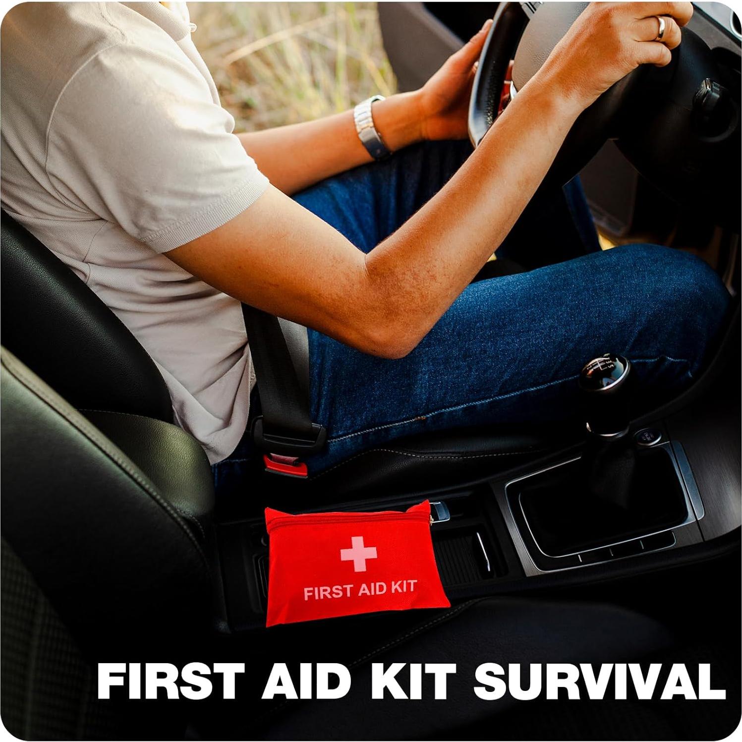 Kit de Primeros Auxilios iMaoiy 92 Piezas Compacto para Emergencias