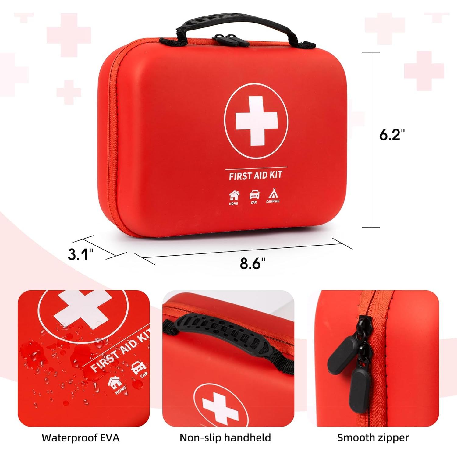 Kit de Primeros Auxilios Profesional PronteeAid 300pcs Compacto