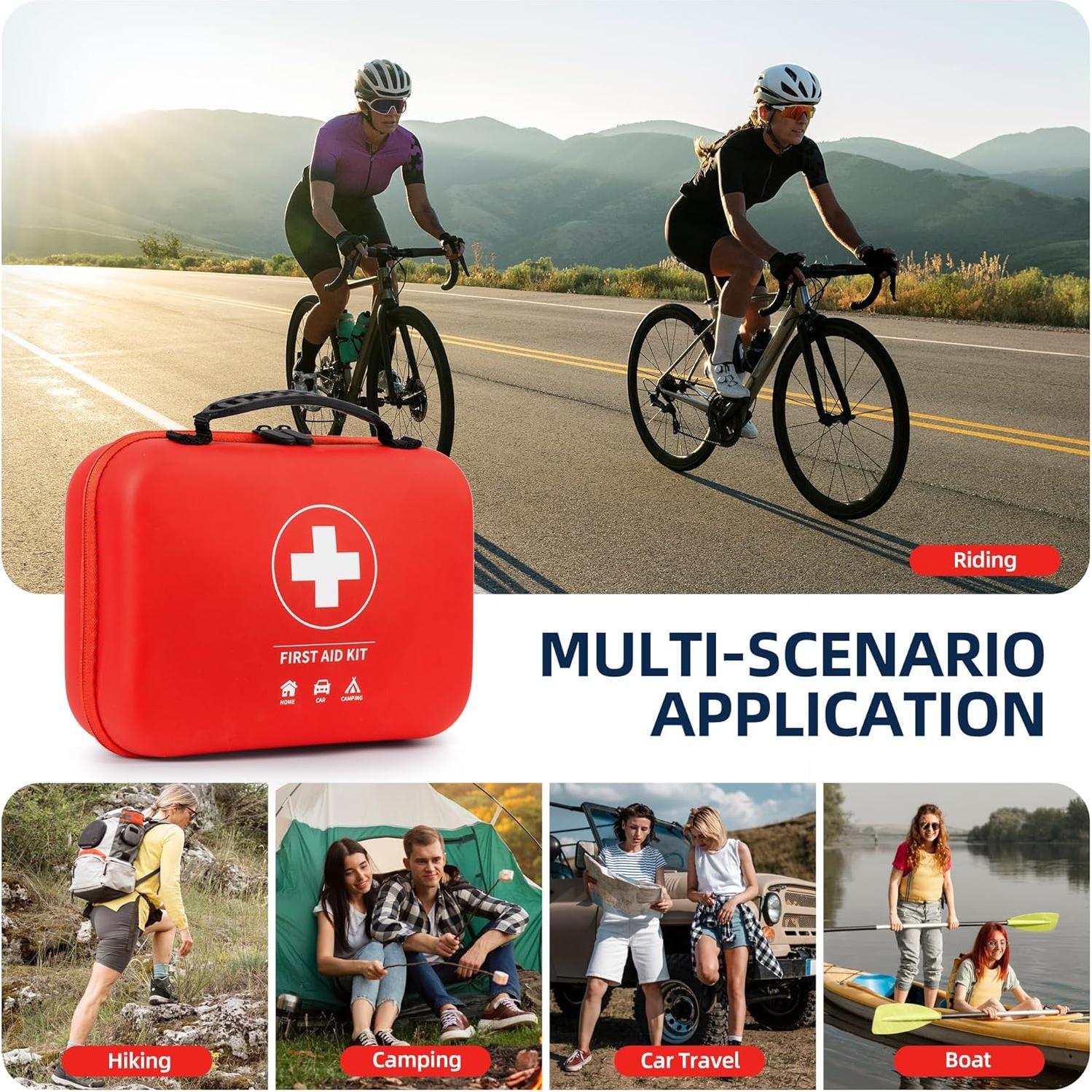 Kit de Primeros Auxilios Profesional PronteeAid 300pcs Compacto