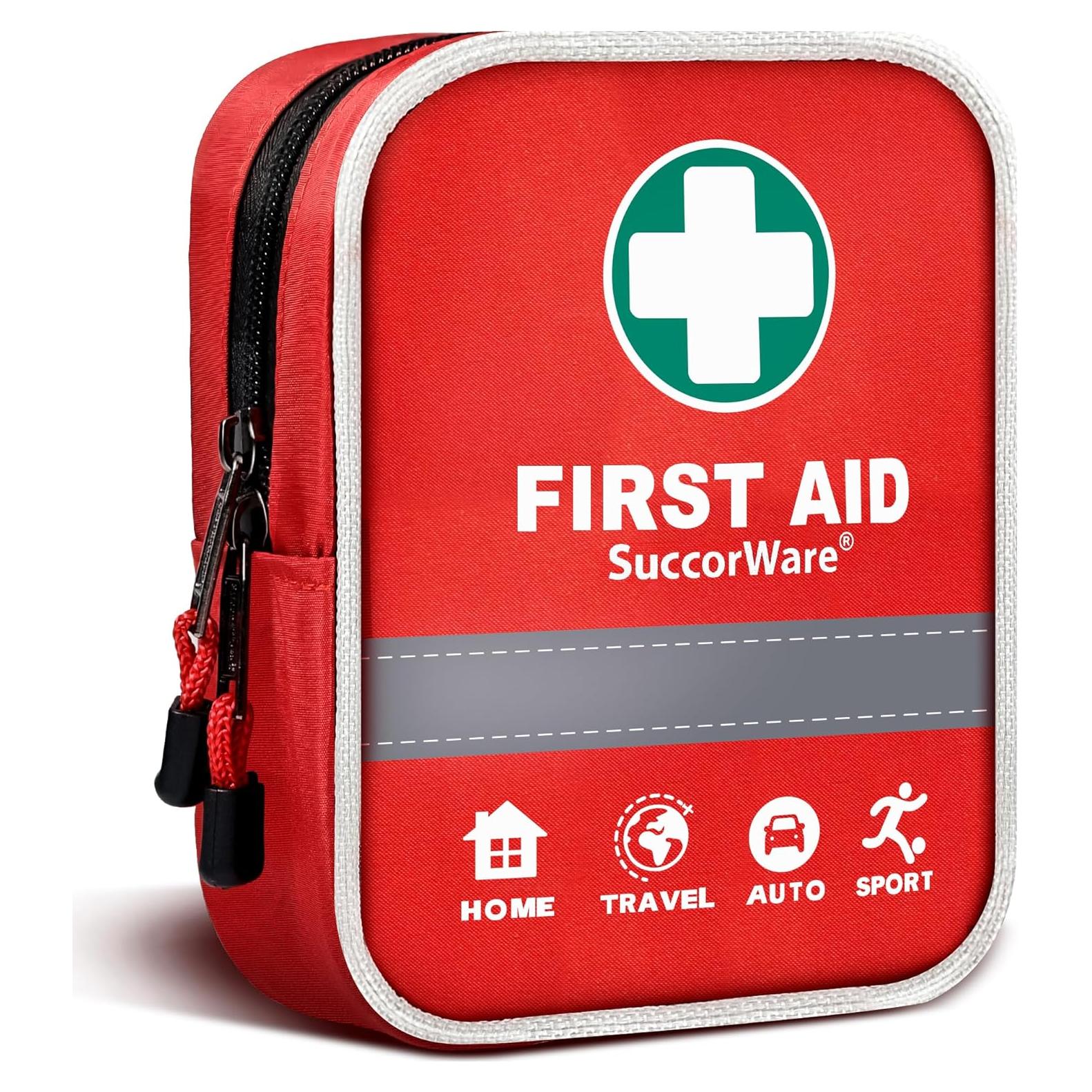 Kit de Primeros Auxilios 130 Piezas SuccorWare - Impermeable y Ligero