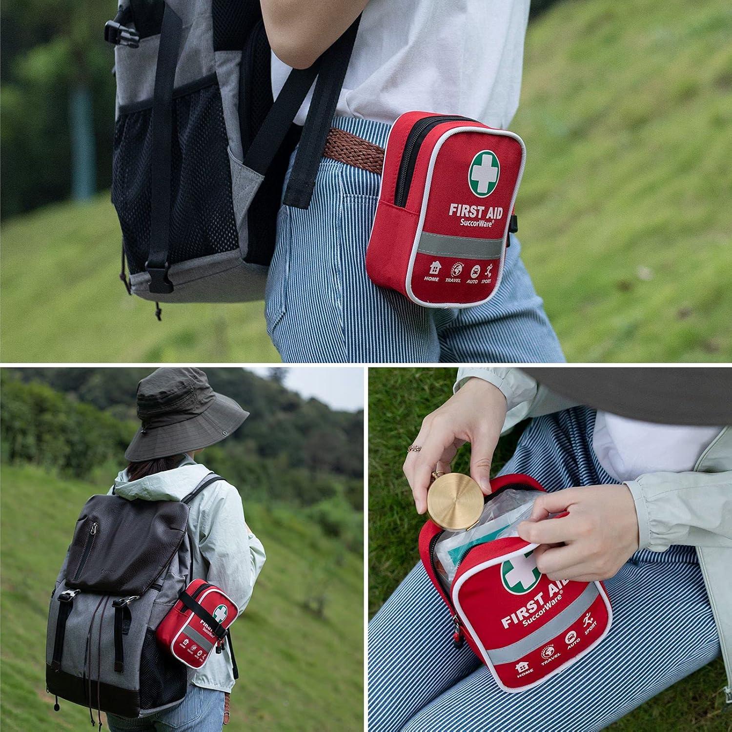 Kit de Primeros Auxilios 130 Piezas SuccorWare - Impermeable y Ligero