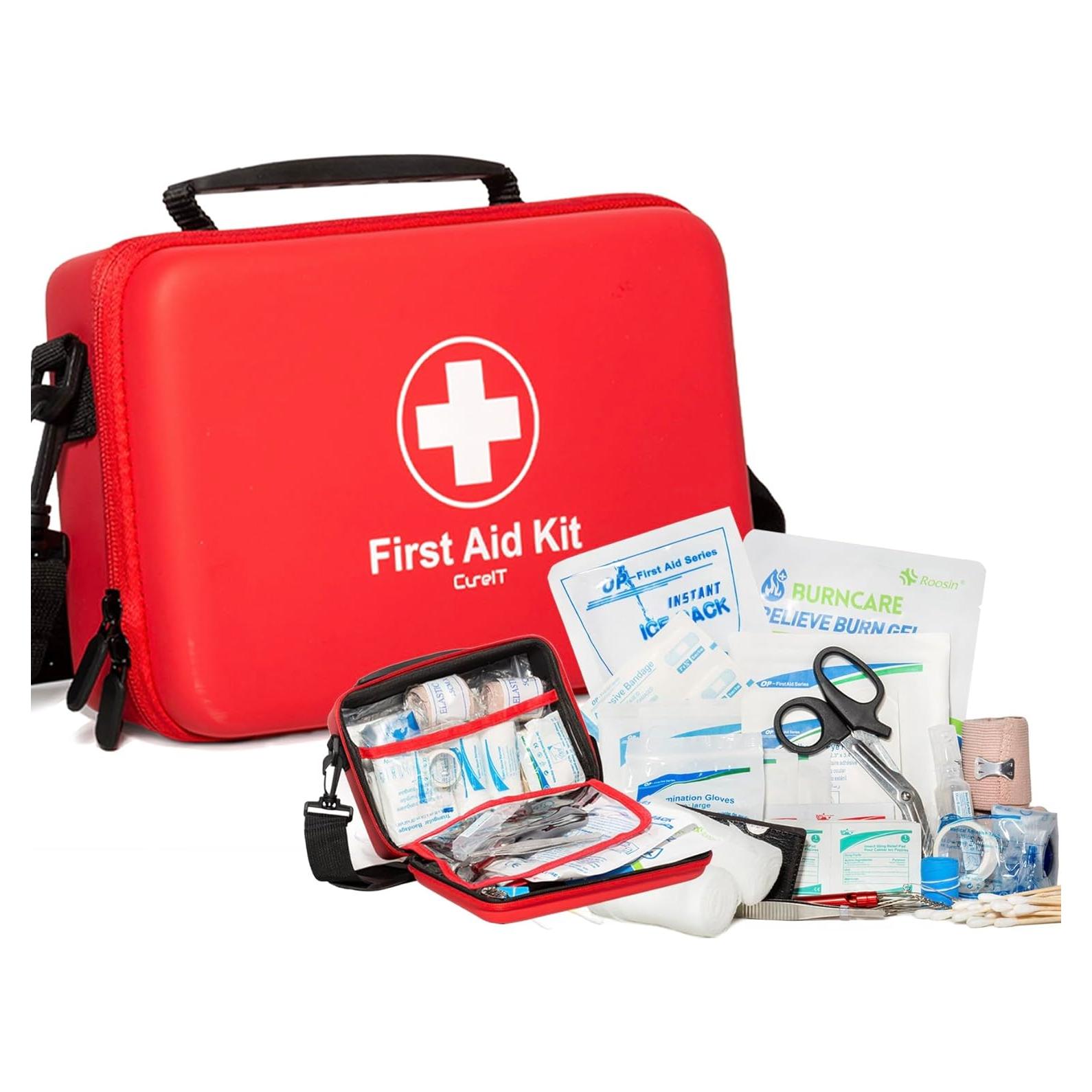 Kit de Primeros Auxilios CureIT 154 Piezas Impermeable