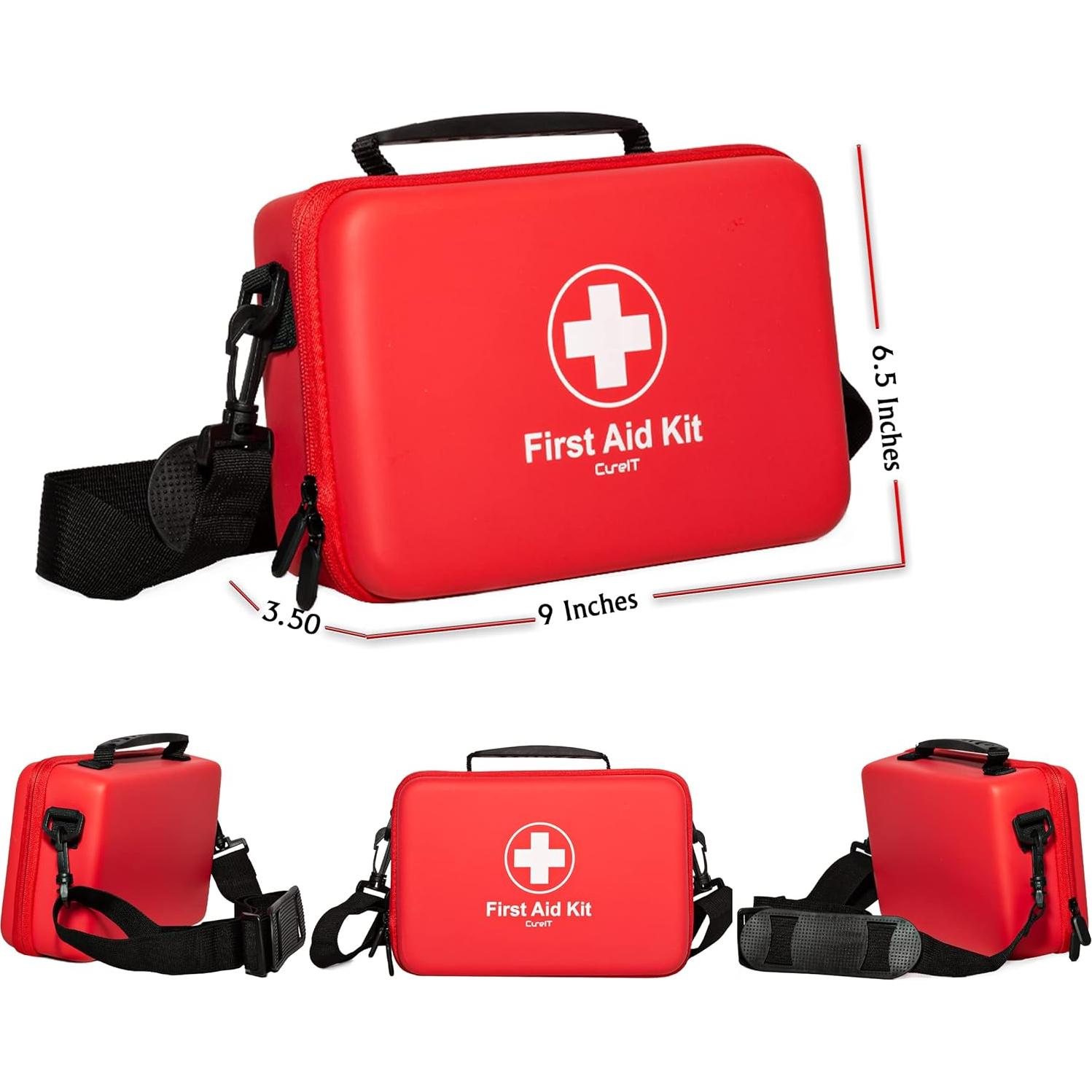 Kit de Primeros Auxilios CureIT 154 Piezas Impermeable