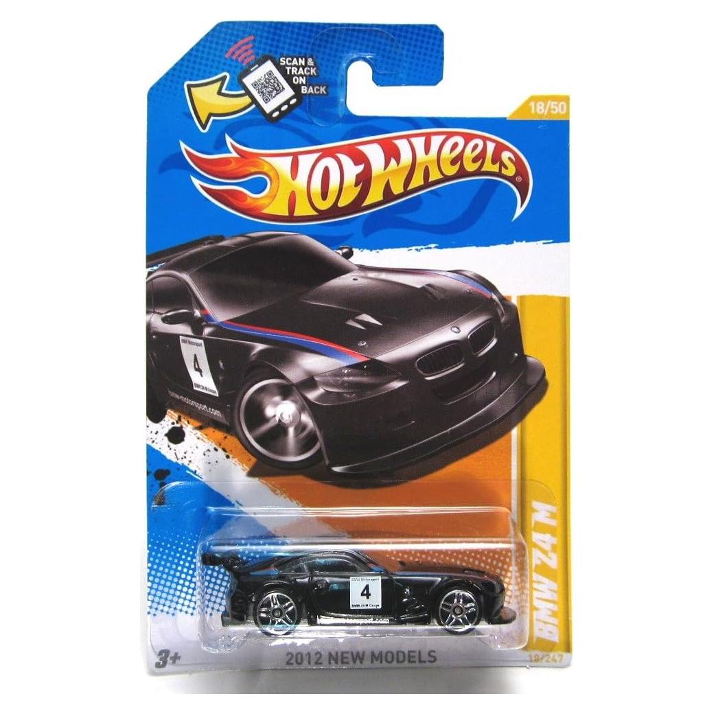 Hot Wheels BMW Z4 M 2012 Negro 1:64 Escala Coleccionable