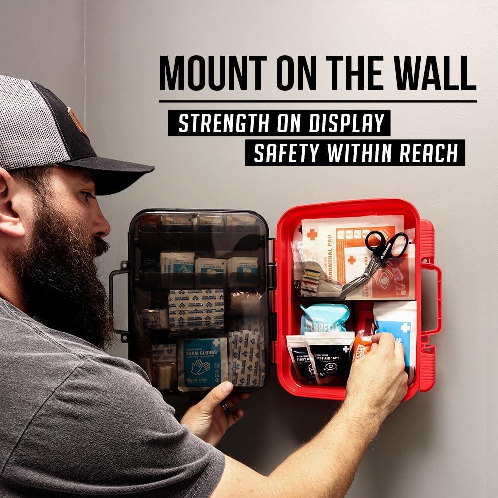 Kit de Primeros Auxilios 400 Pcs EVERLIT para Emergencias