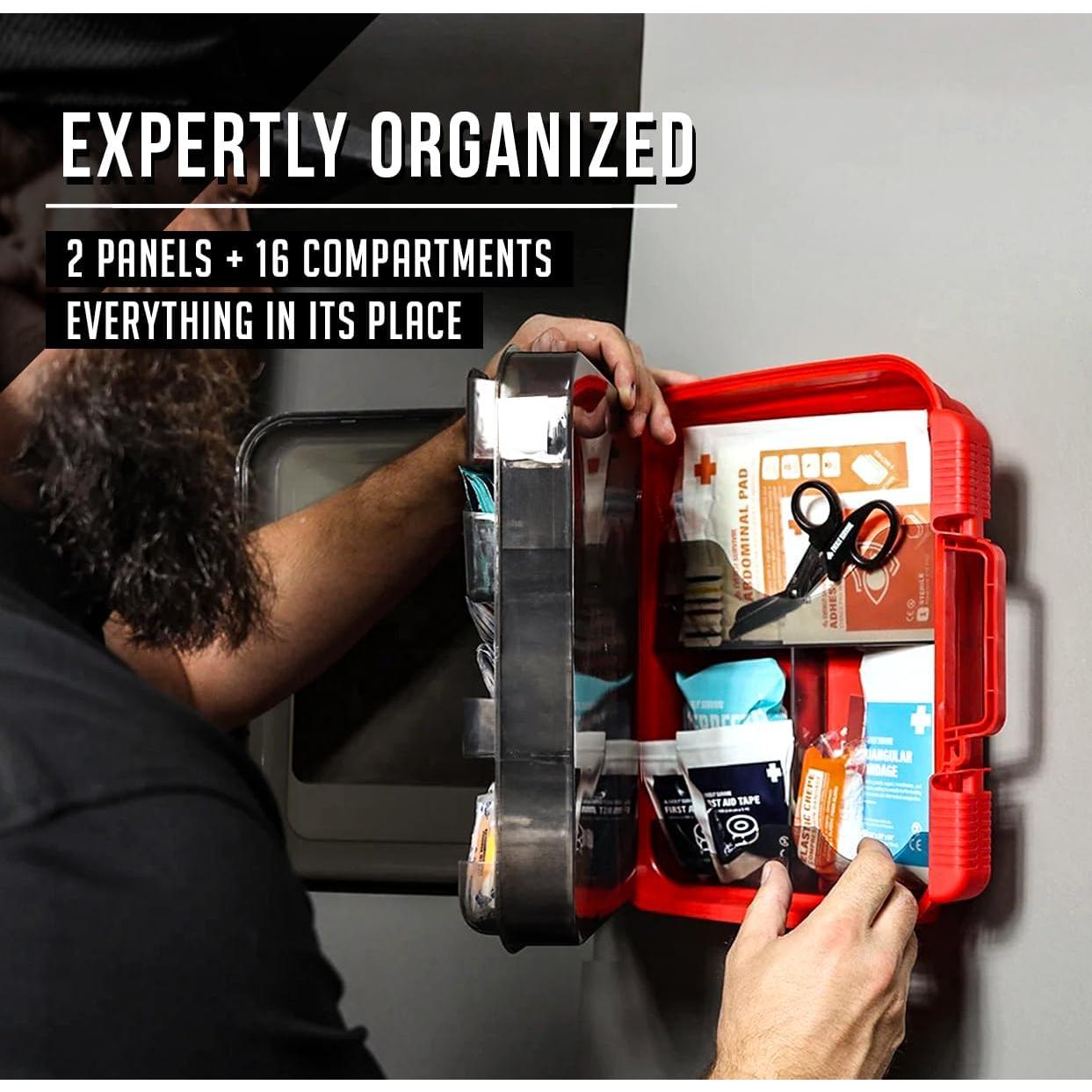 Kit de Primeros Auxilios 400 Pcs EVERLIT para Emergencias