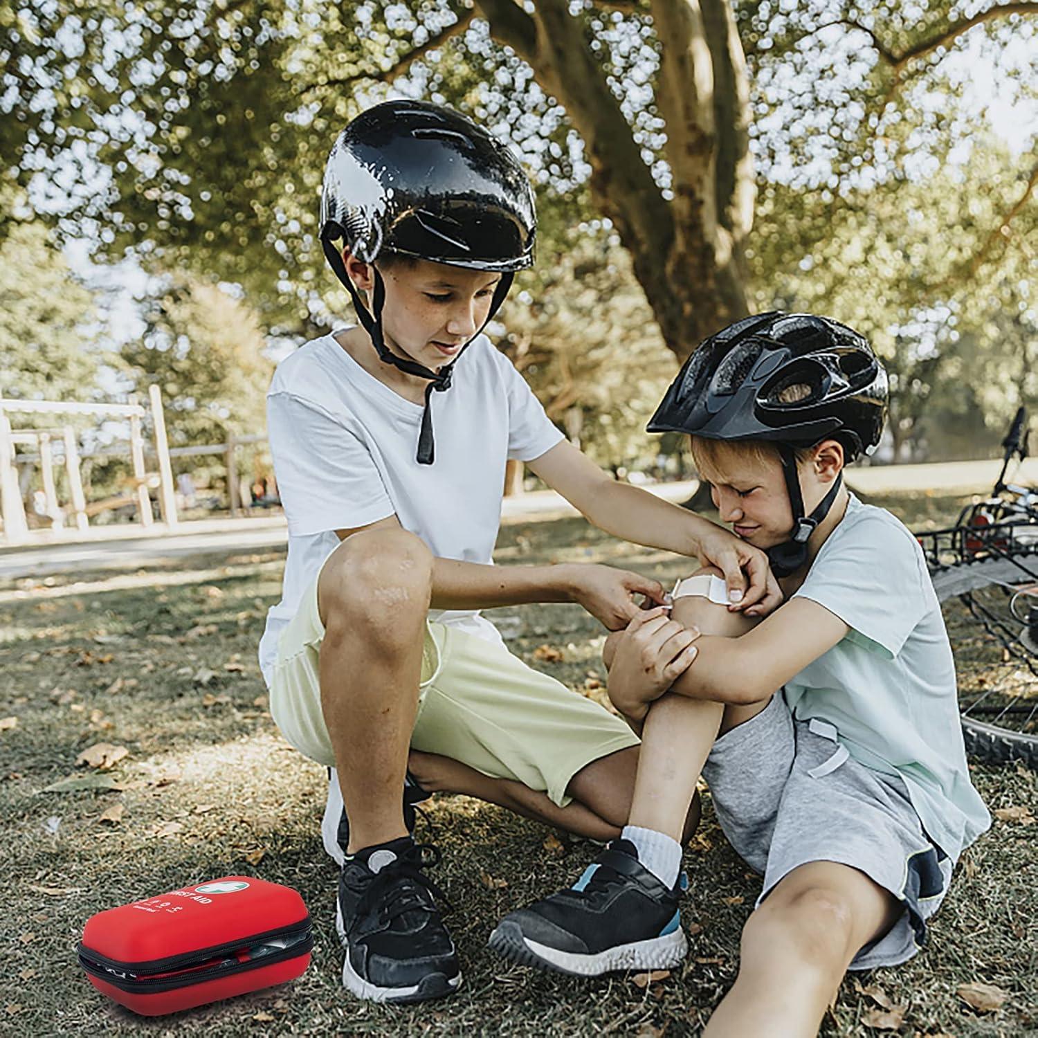 Kit de Primeros Auxilios General Medi - 170 Piezas - Rojo