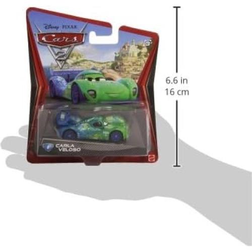 Vehículo de fundición Disney Pixar Cars 2 Carla Veloso #8 1:55