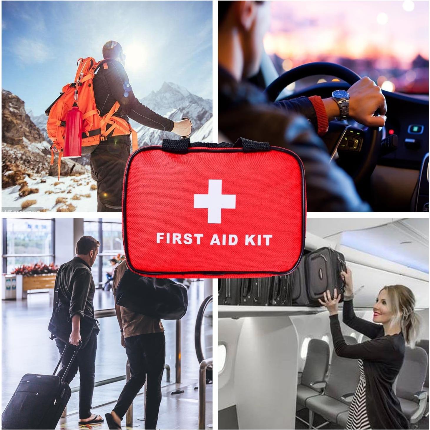 Kit de Primeros Auxilios SlimK 112 Piezas Compacto para Viajes