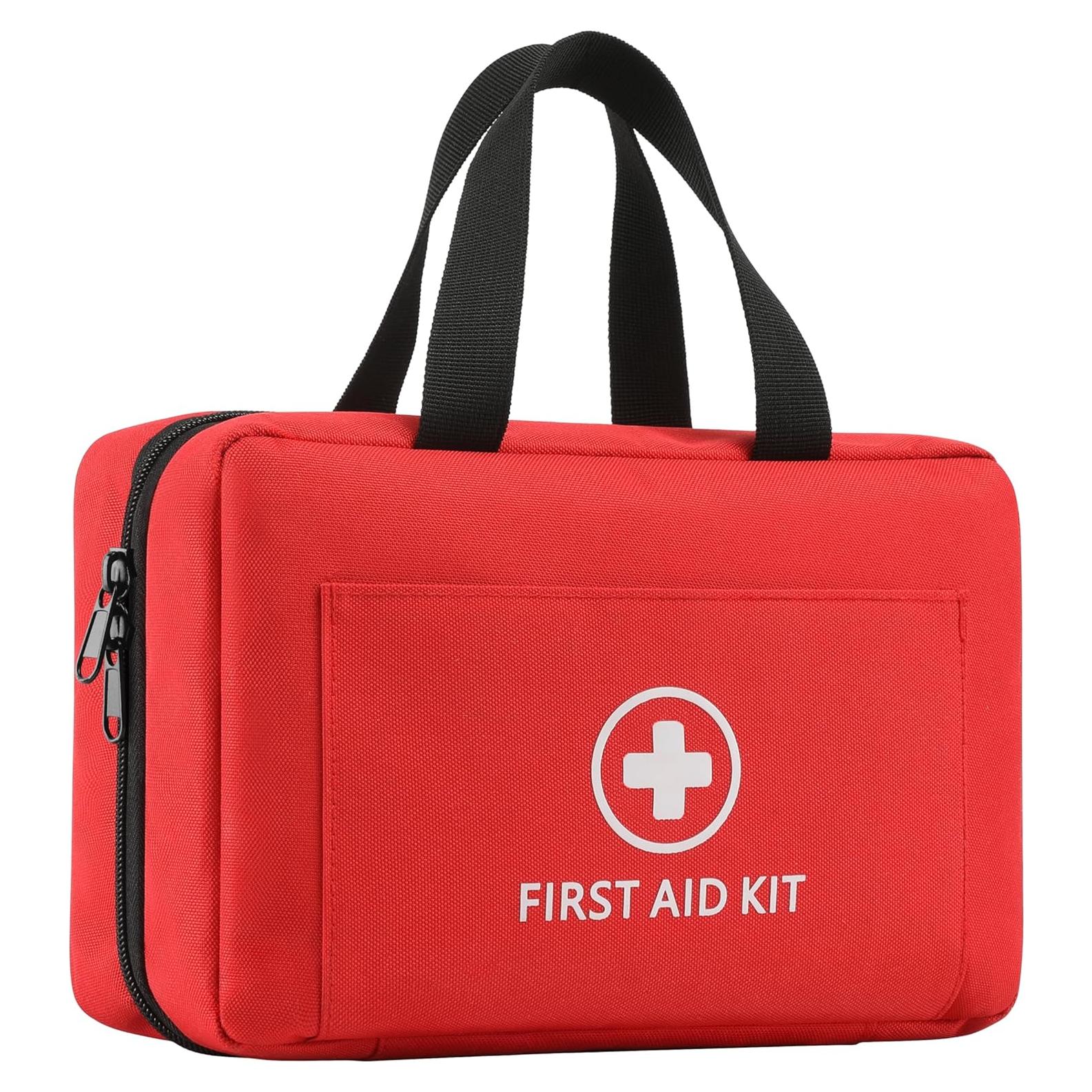 Kit de Primeros Auxilios Heltrek 450 Piezas Portátil para Emergencias