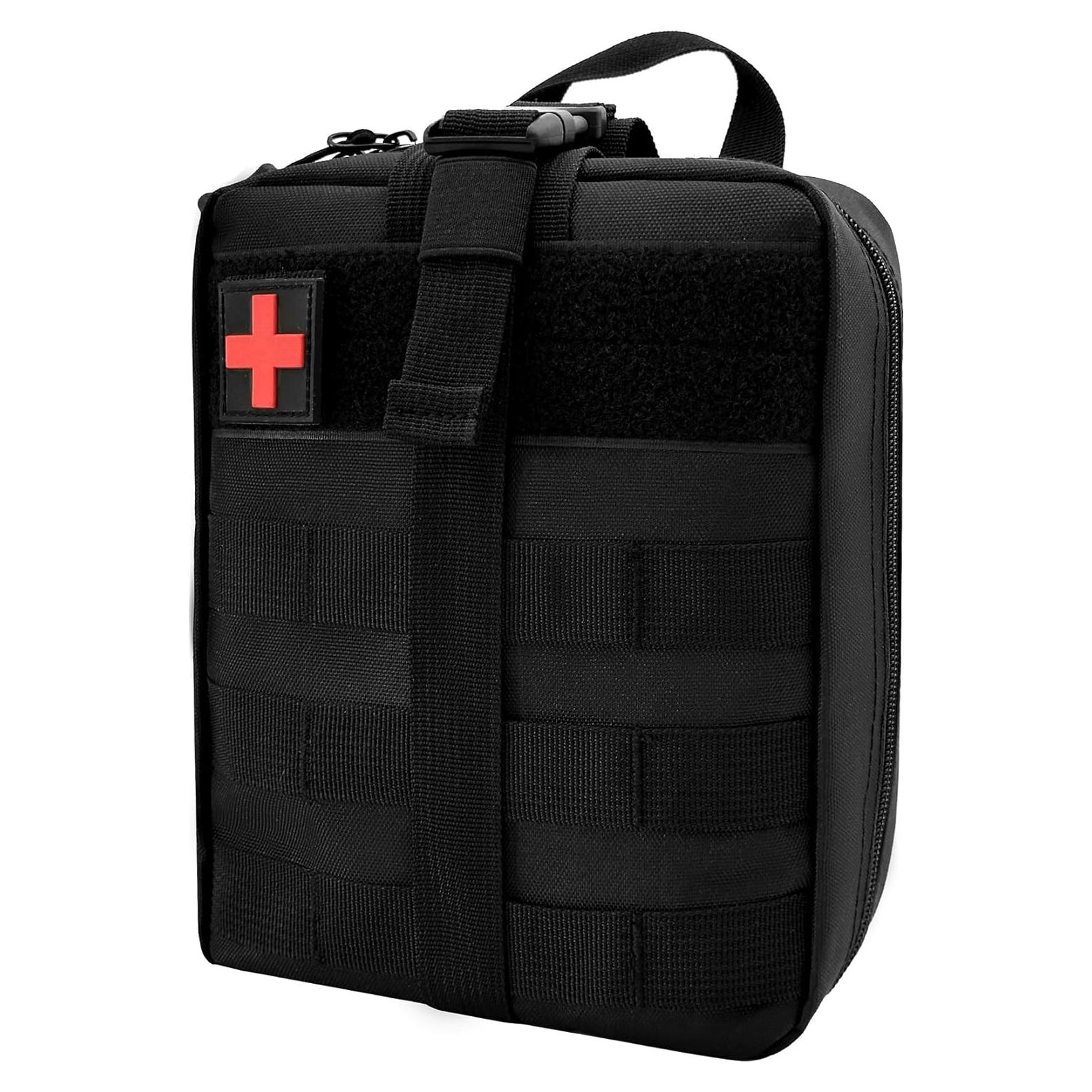 Kit de Primeros Auxilios Táctico JUMAHE 17.99x8x24.99cm Negro