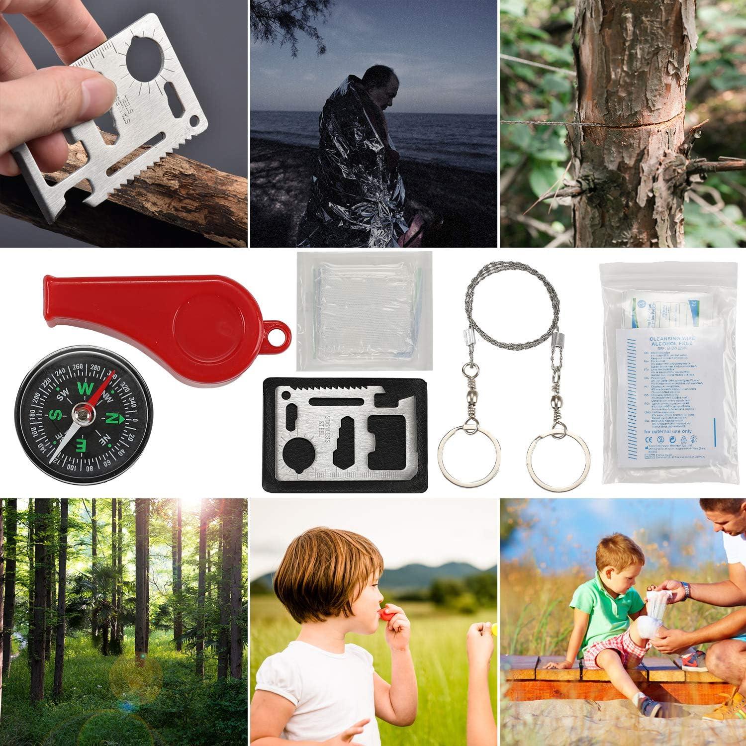 Kit de Emergencia para Barcos GPUSFAK 103 Piezas Impermeable