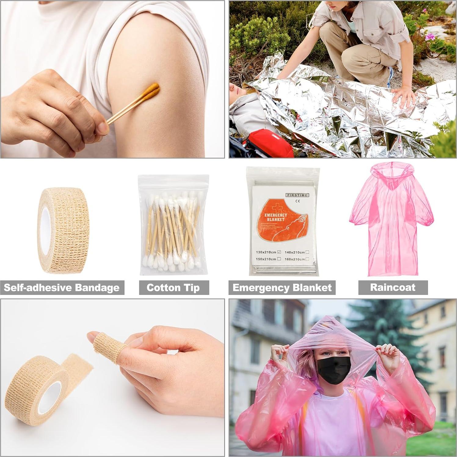 Kit de Emergencia para Barcos GPUSFAK 103 Piezas Impermeable