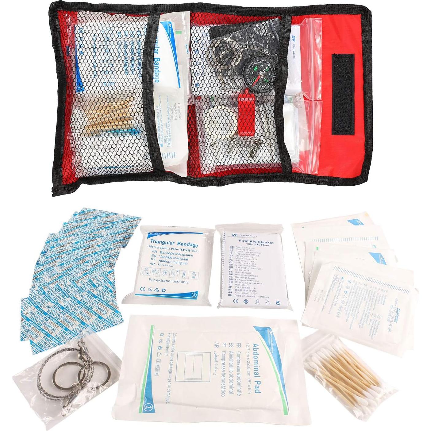 Kit de Emergencia para Barcos GPUSFAK 103 Piezas Impermeable