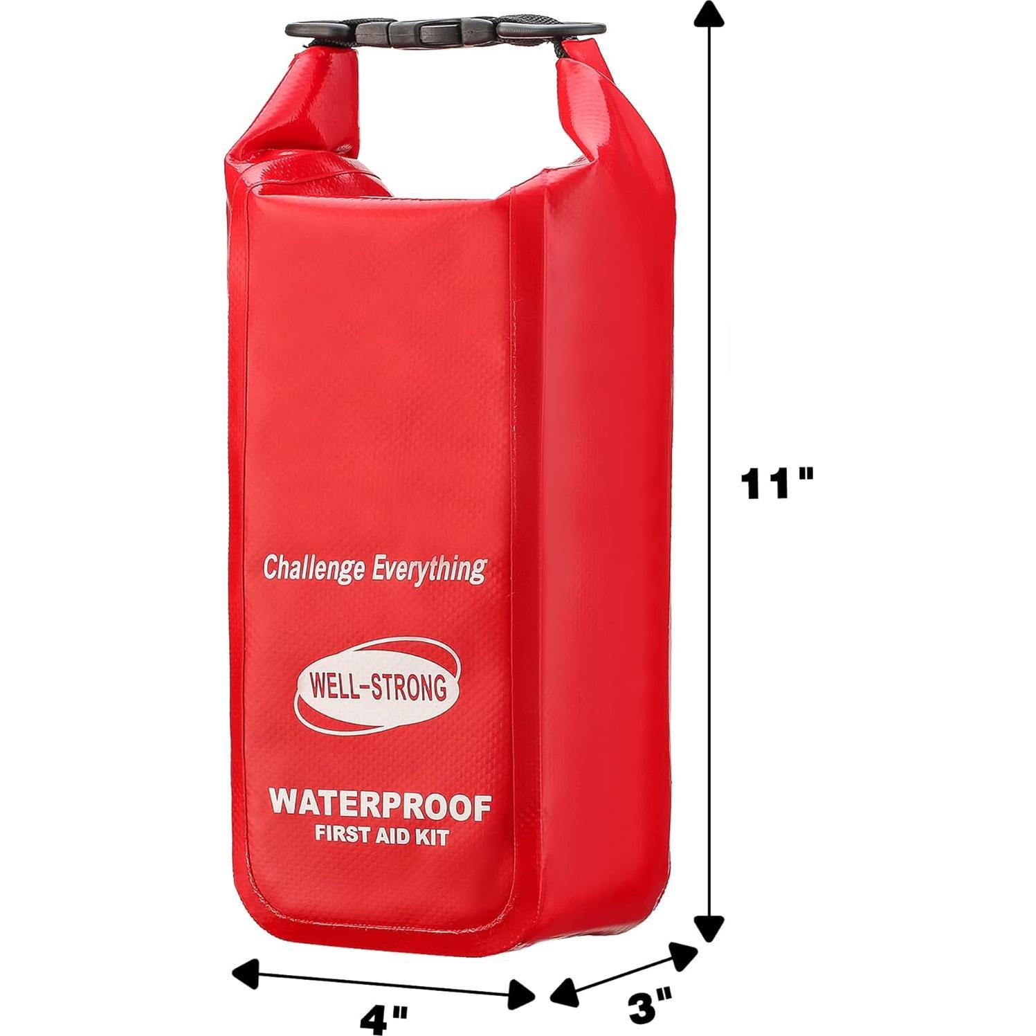 Kit de Primeros Auxilios Impermeable WELL-STRONG 210 Piezas