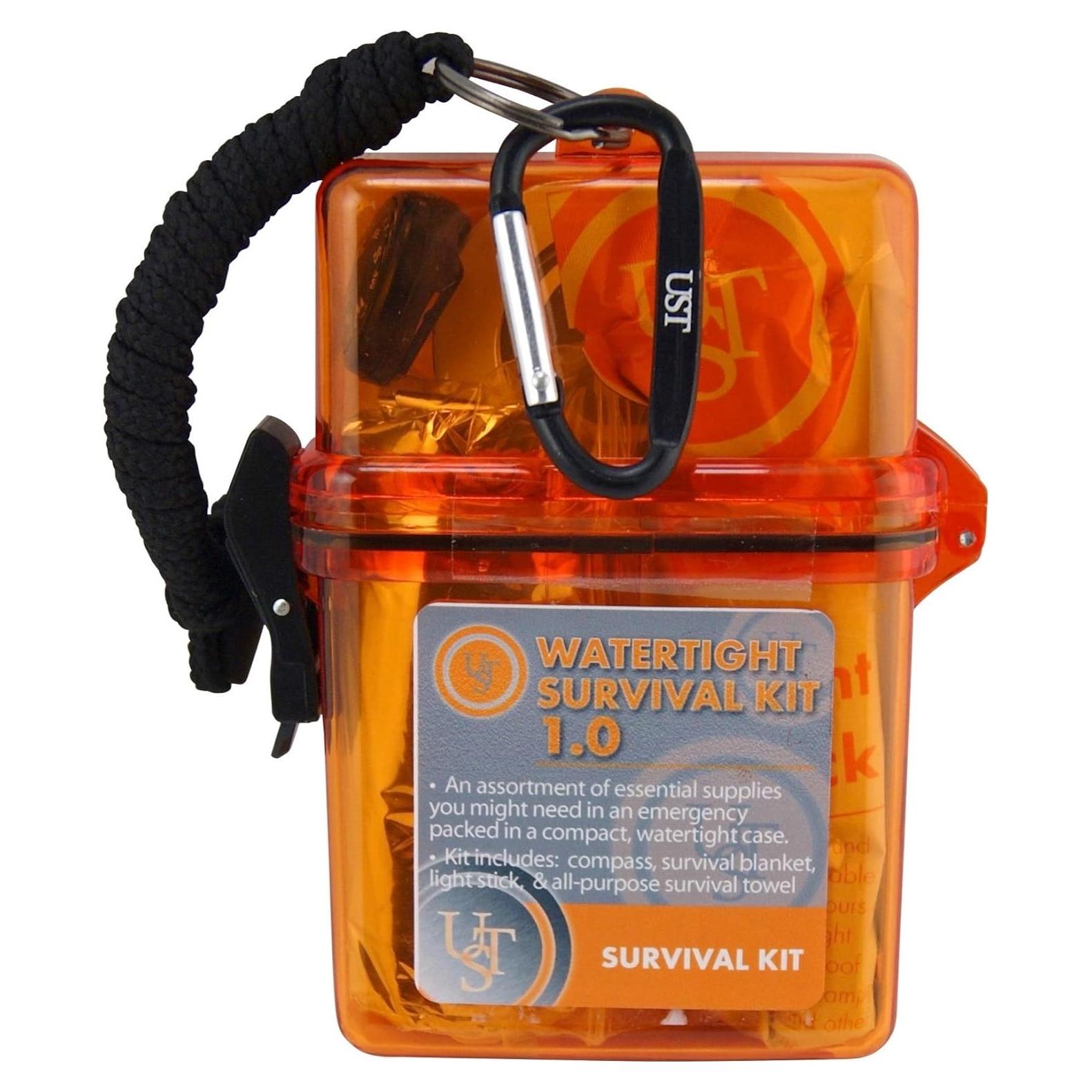 Kit de Supervivencia Impermeable UST 1.0 - Compacto y Ligero