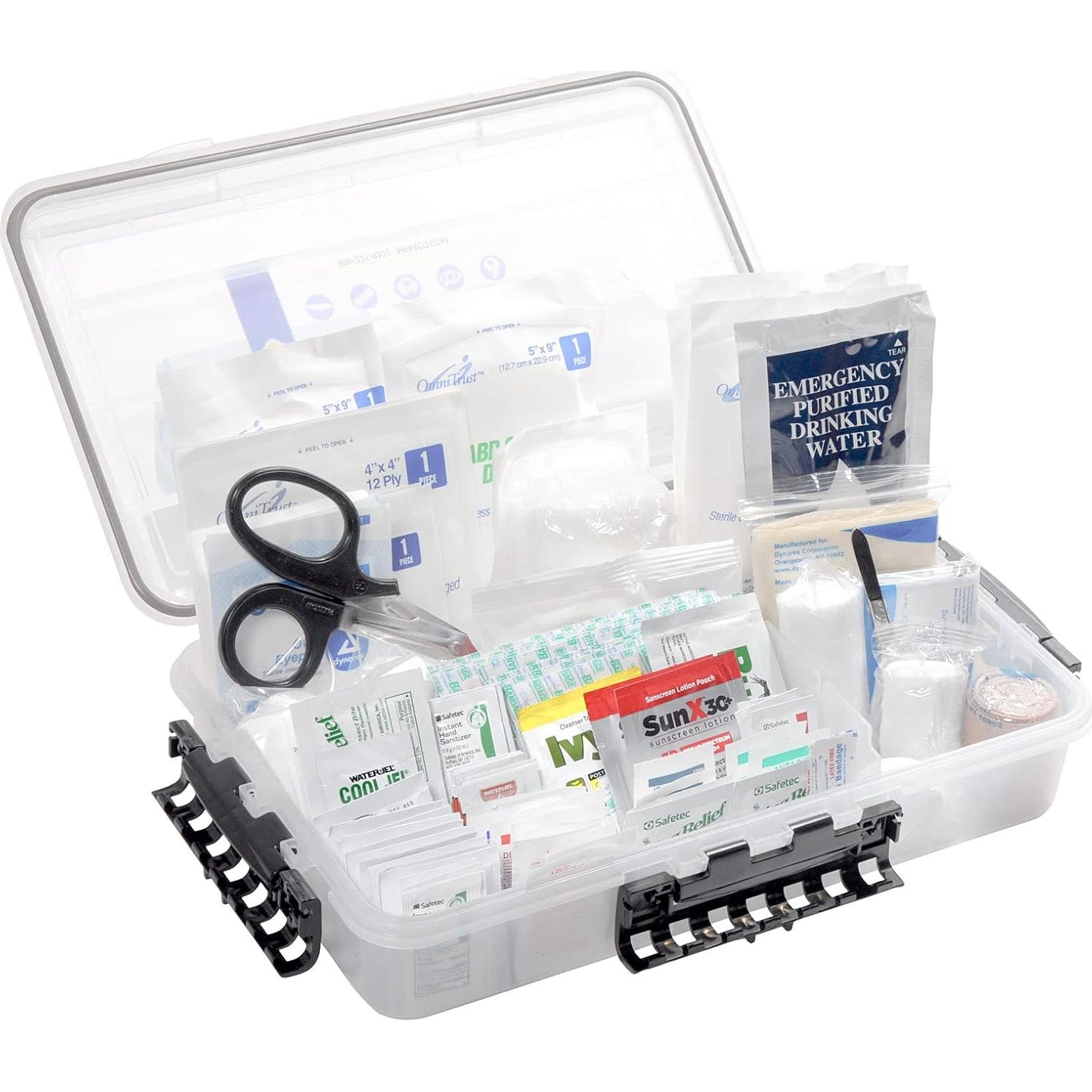 Kit de Primeros Auxilios Marinos MFASCO - Impermeable 326 Piezas