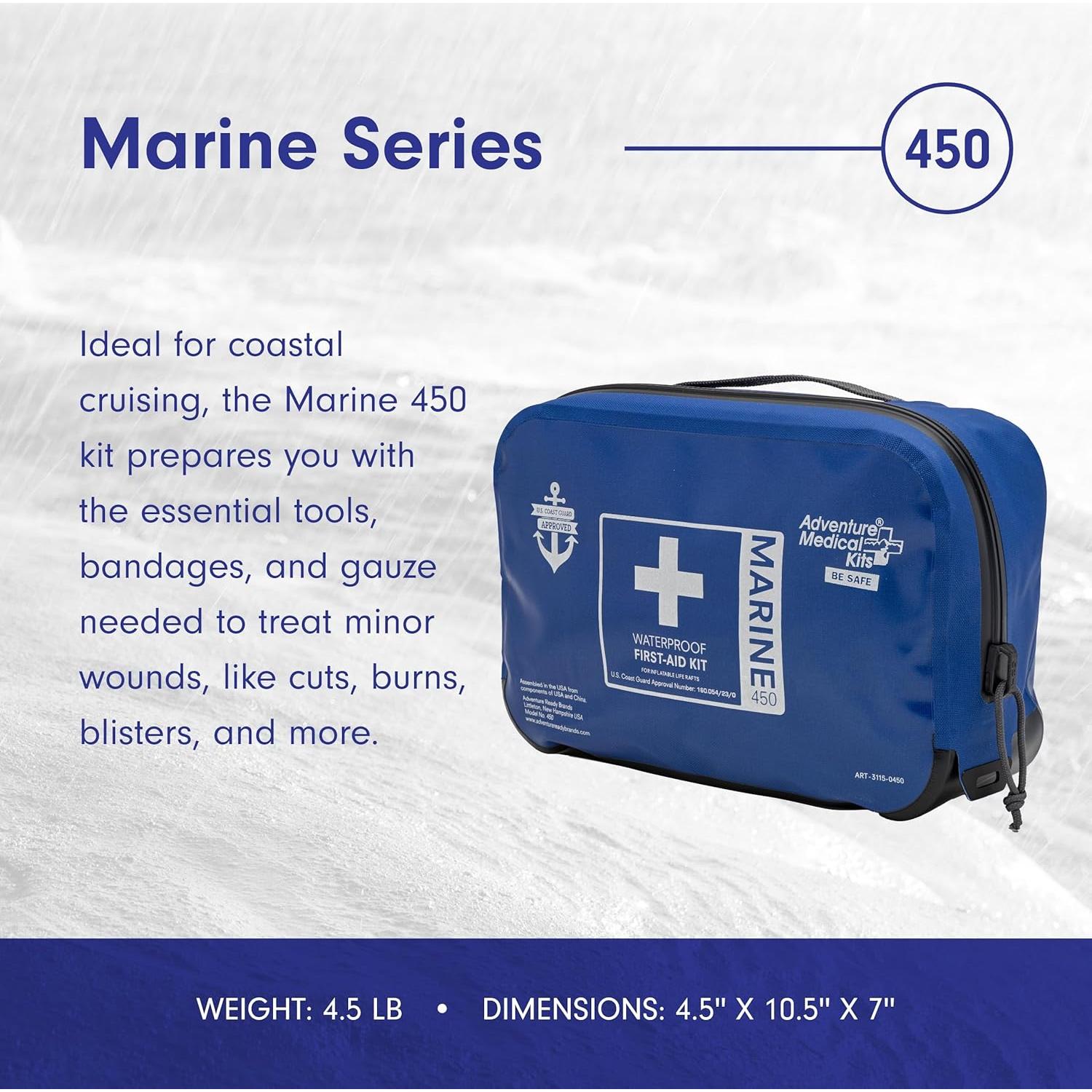 Kit de Primeros Auxilios Adventure Medical Kits Marino 450
