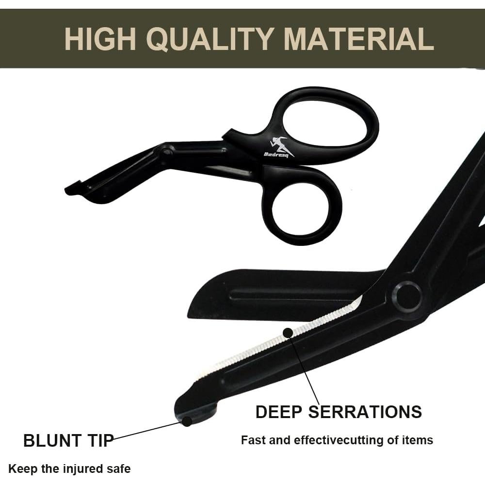 Kit de Primeros Auxilios IFAK Medresq Compacto Negro 0.49 kg